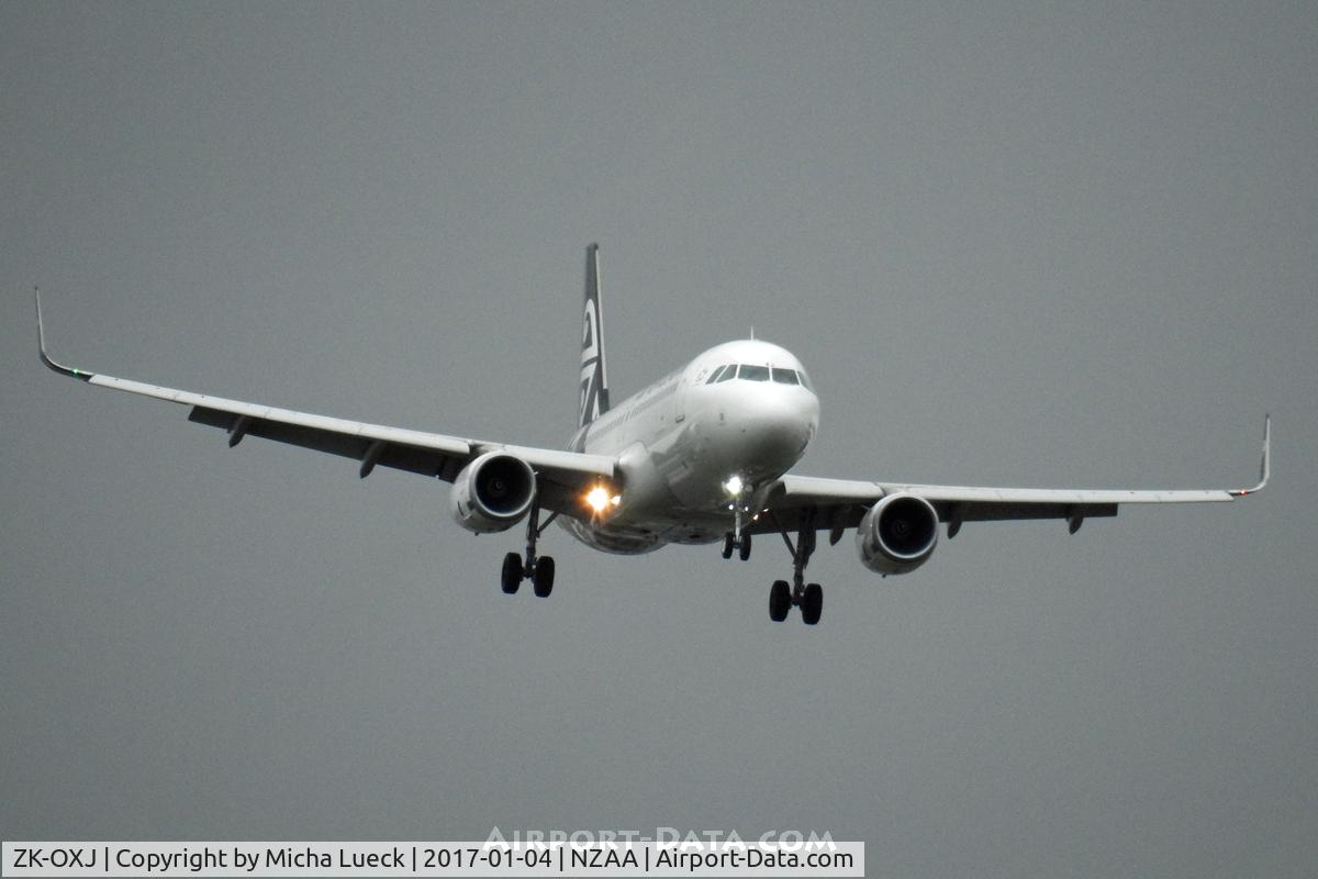 ZK-OXJ, 2015 Airbus A320-232 C/N 6694, At Auckland