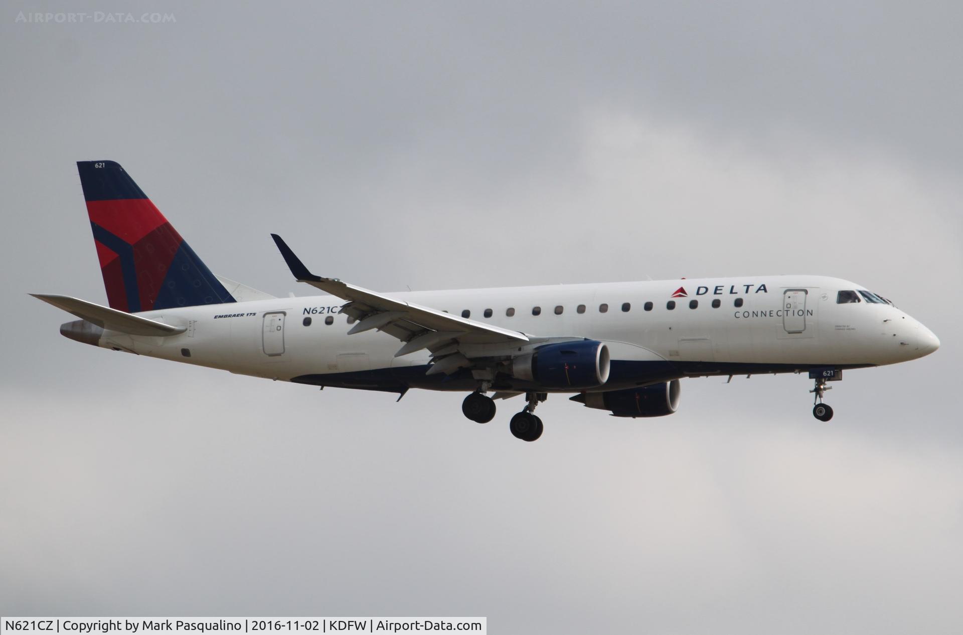 N621CZ, 2008 Embraer 175LR (ERJ-170-200LR) C/N 17000218, ERJ 170-200 LR