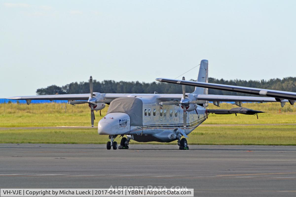 VH-VJE, Dornier 228-202 C/N 8041, At Brisbane