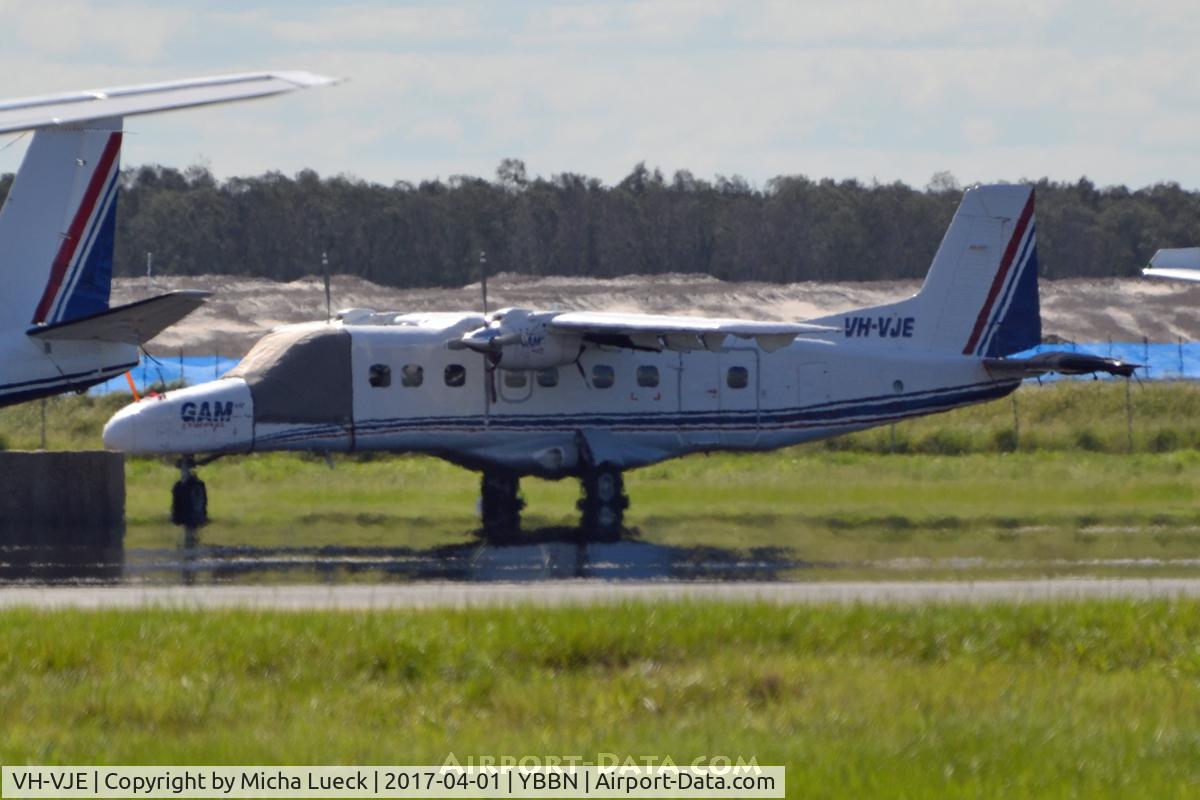 VH-VJE, Dornier 228-202 C/N 8041, At Brisbane