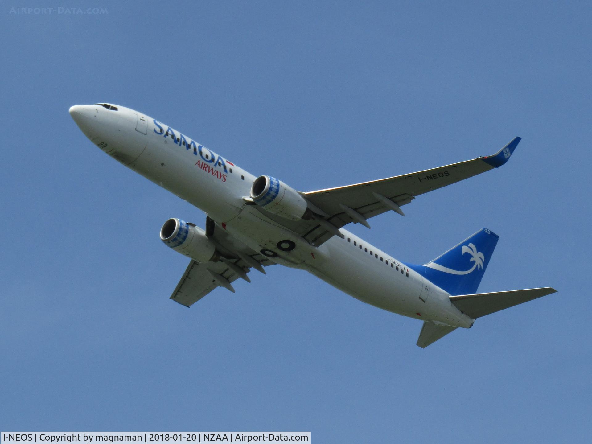 I-NEOS, 2002 Boeing 737-86N C/N 32733, samoa airlines