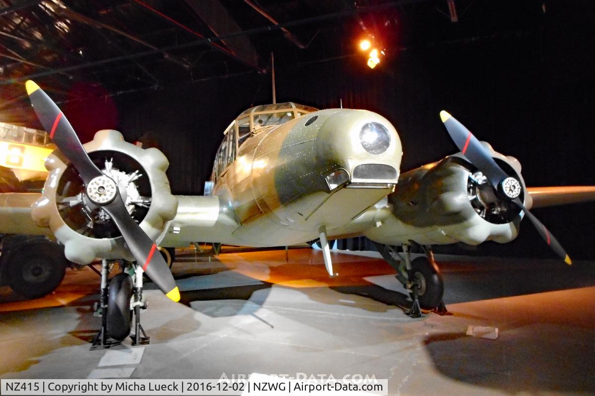 NZ415, Avro 652A Anson I C/N 0000, At the Air Force Museum in Wigram