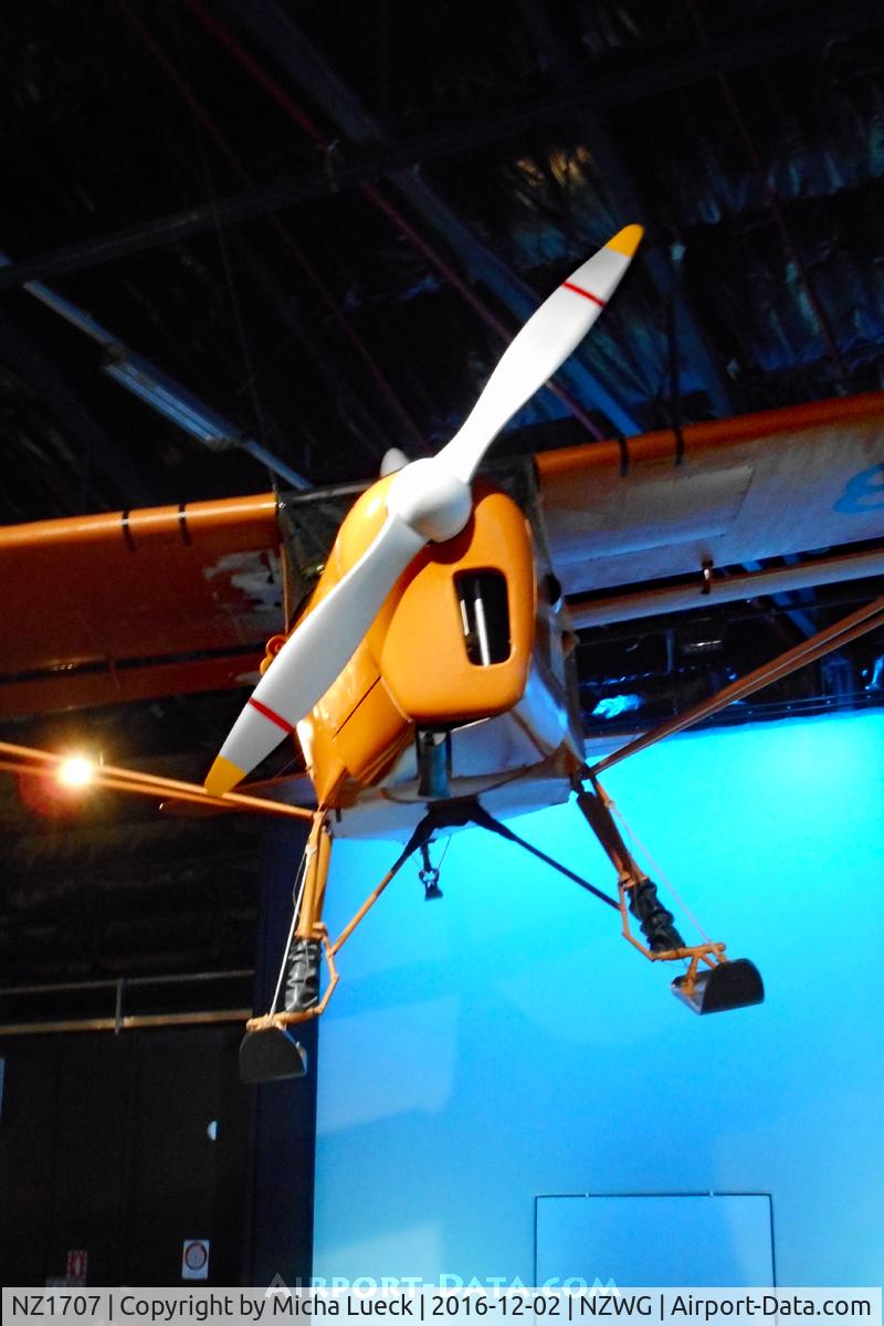 NZ1707, Auster Antarctic C.4 (T.7) C/N C4/138, At the Air Force Museum in Wigram