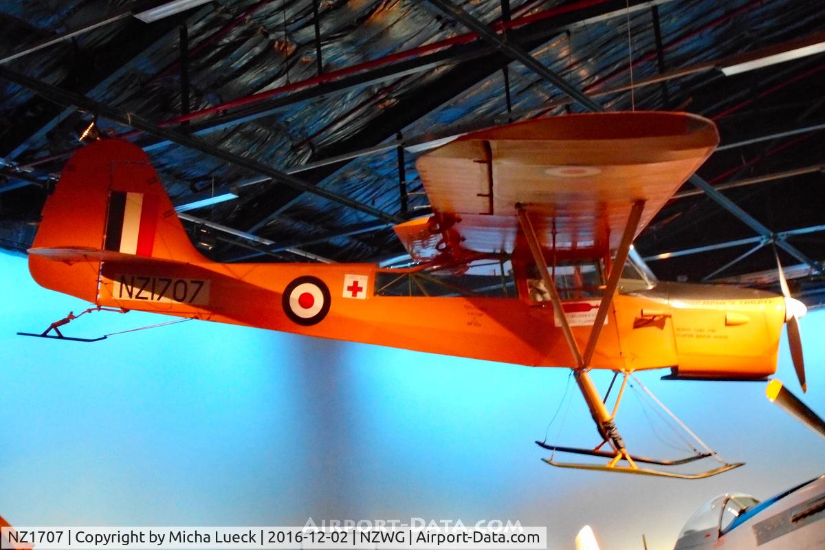 NZ1707, Auster Antarctic C.4 (T.7) C/N C4/138, At the Air Force Museum in Wigram