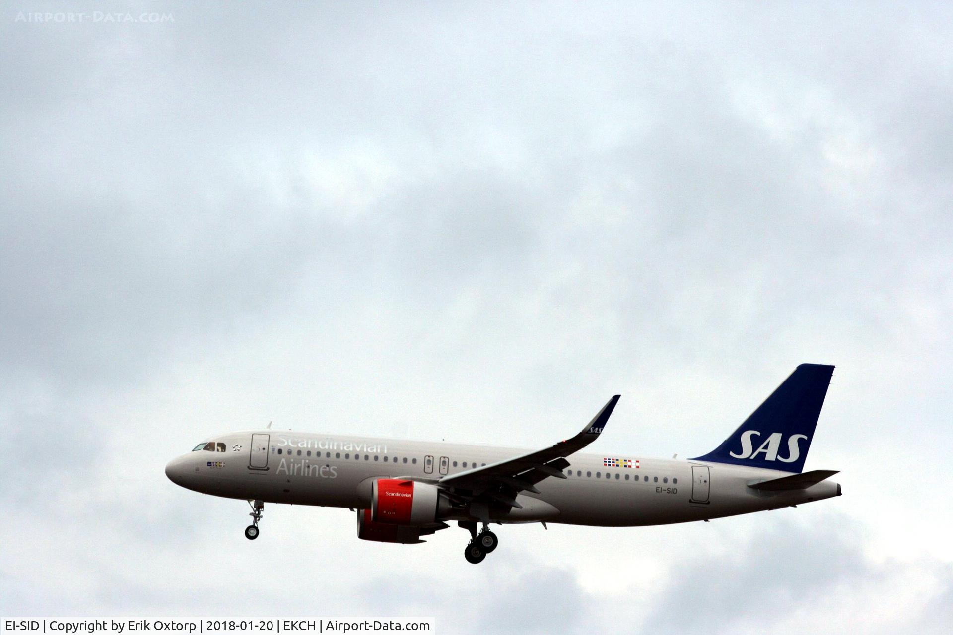 EI-SID, 2017 Airbus A320-251N C/N 8031, EI-SID, first day of Commercial operation. Landing rw 22L