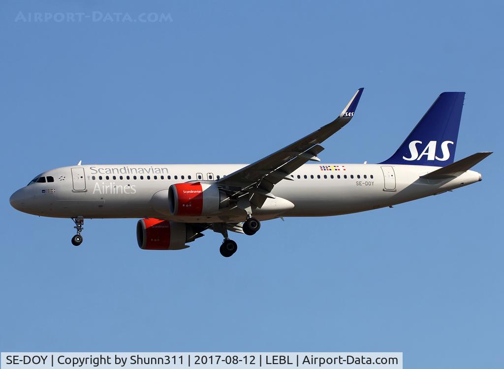 SE-DOY, 2017 Arbus A320-251N C/N 7499, Landing rwy 25R