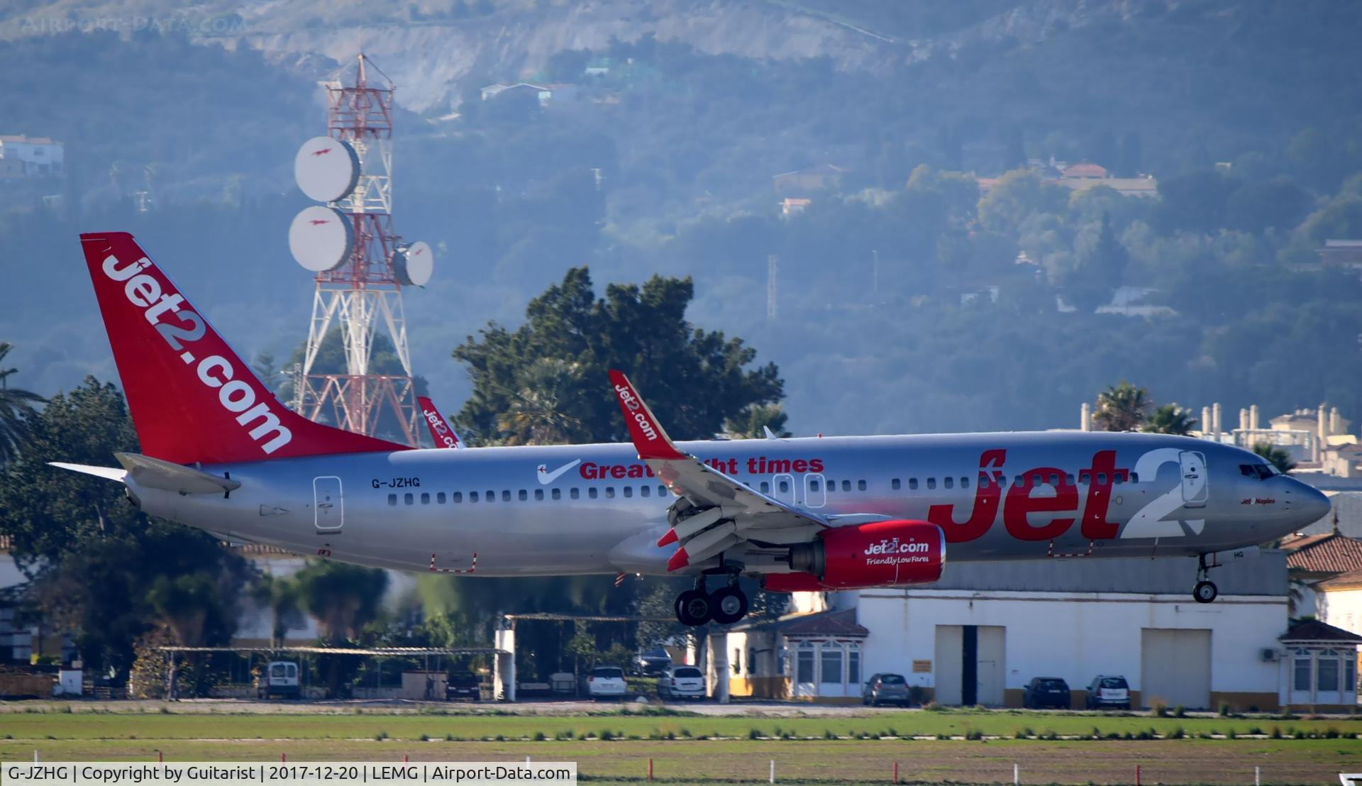 G-JZHG, 2000 Boeing 737-85P C/N 28388, At Malaga
