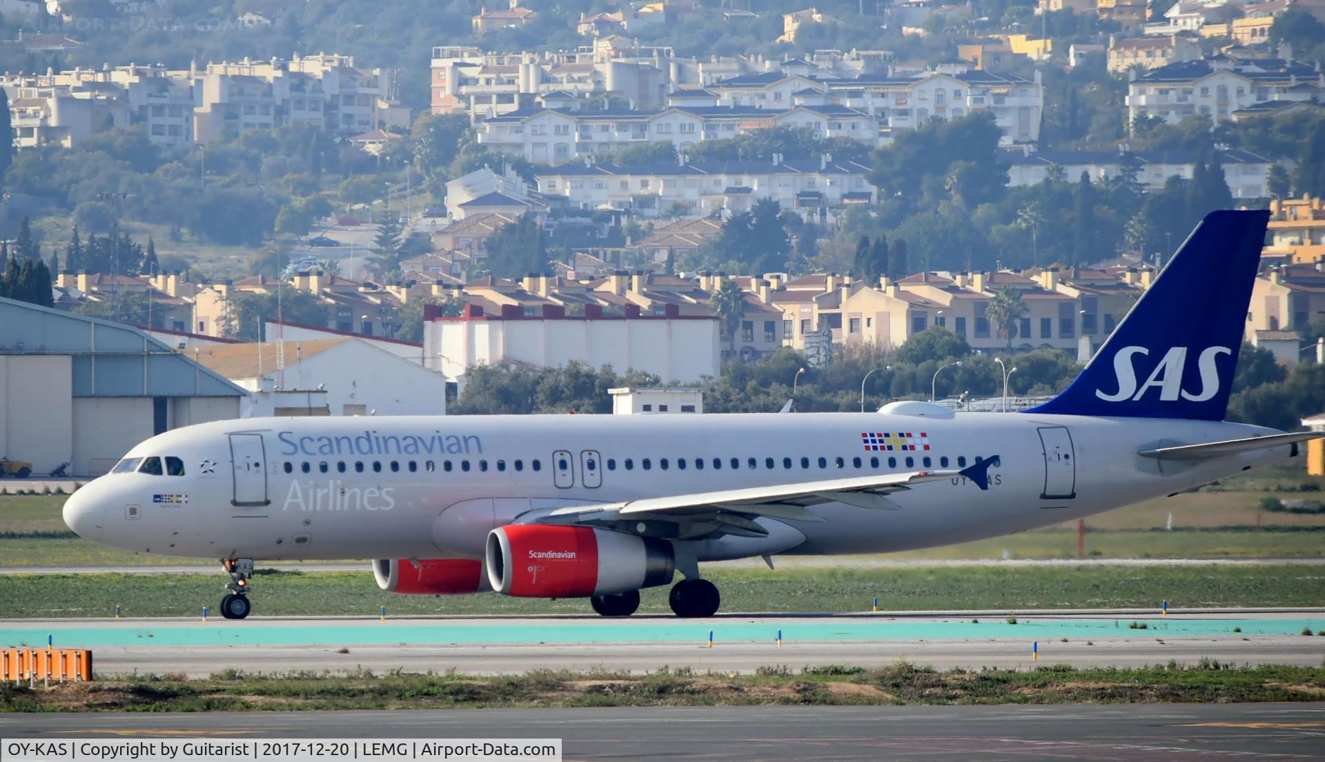 OY-KAS, 2007 Airbus A320-232 C/N 3335, At Malaga