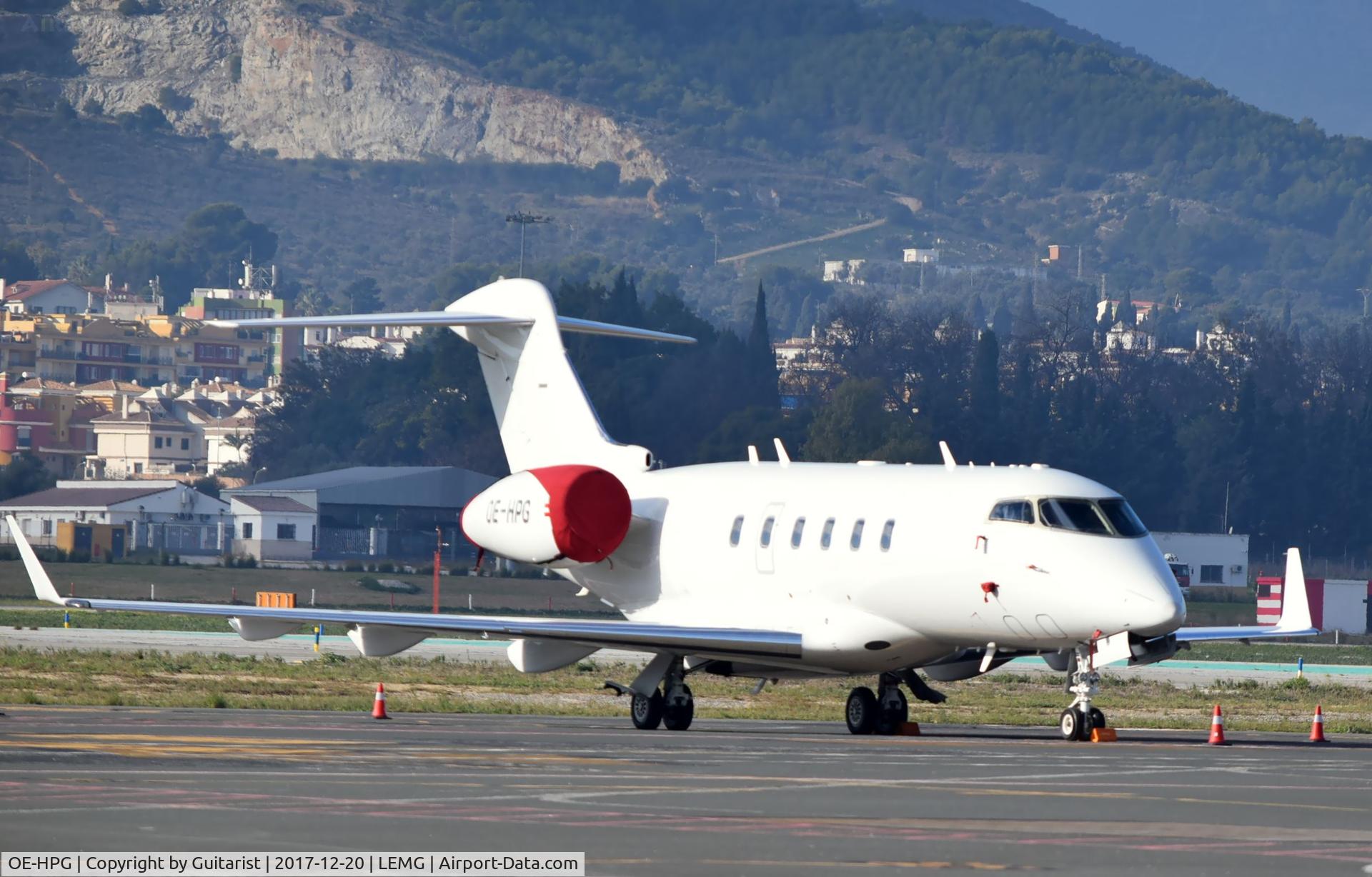 OE-HPG, 2008 Bombardier Challenger 300 (BD-100-1A10) C/N 20251, At Malaga
