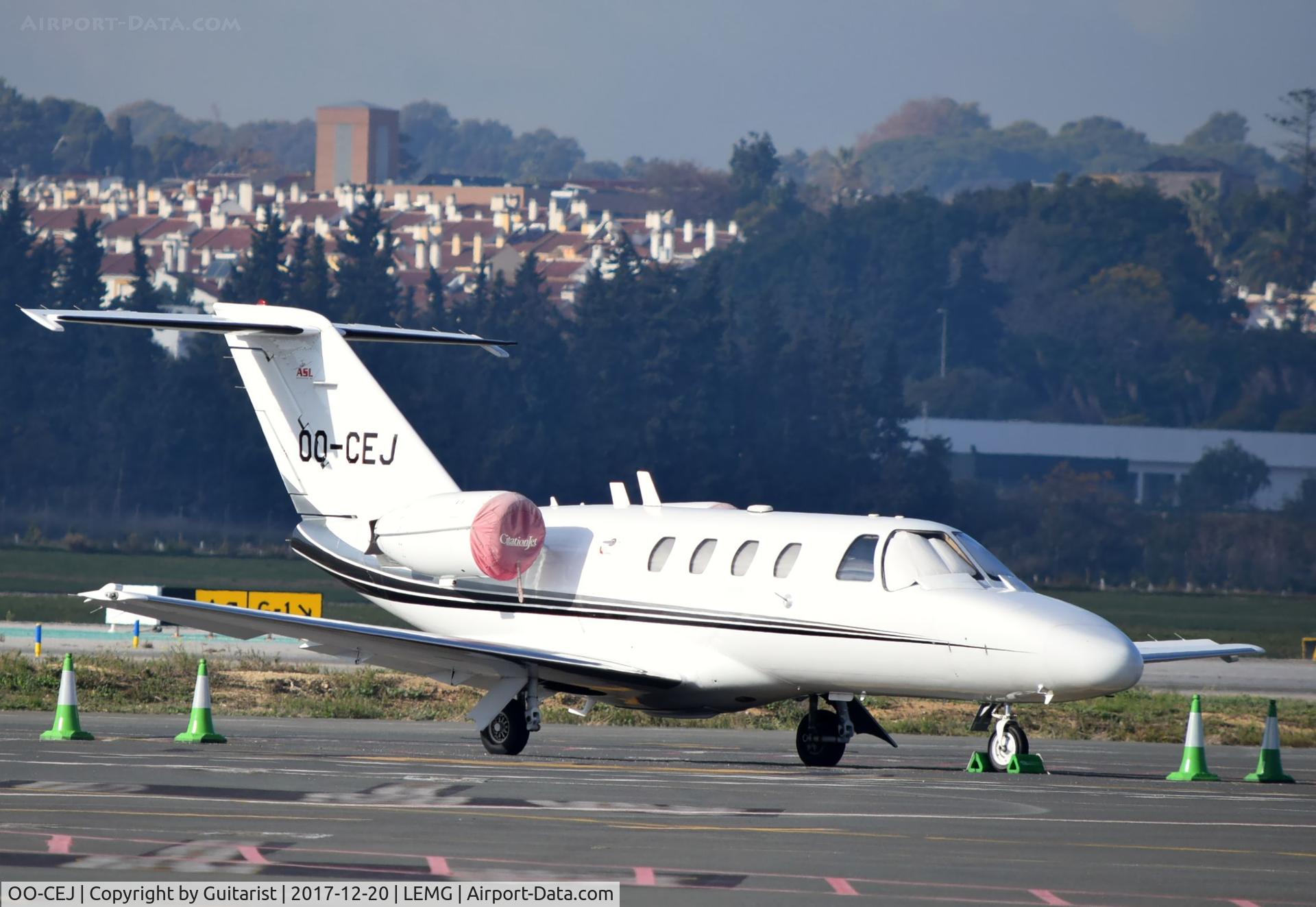 OO-CEJ, 1999 Cessna 525A CitationJet CJ2 C/N 525A-0172, At Malaga