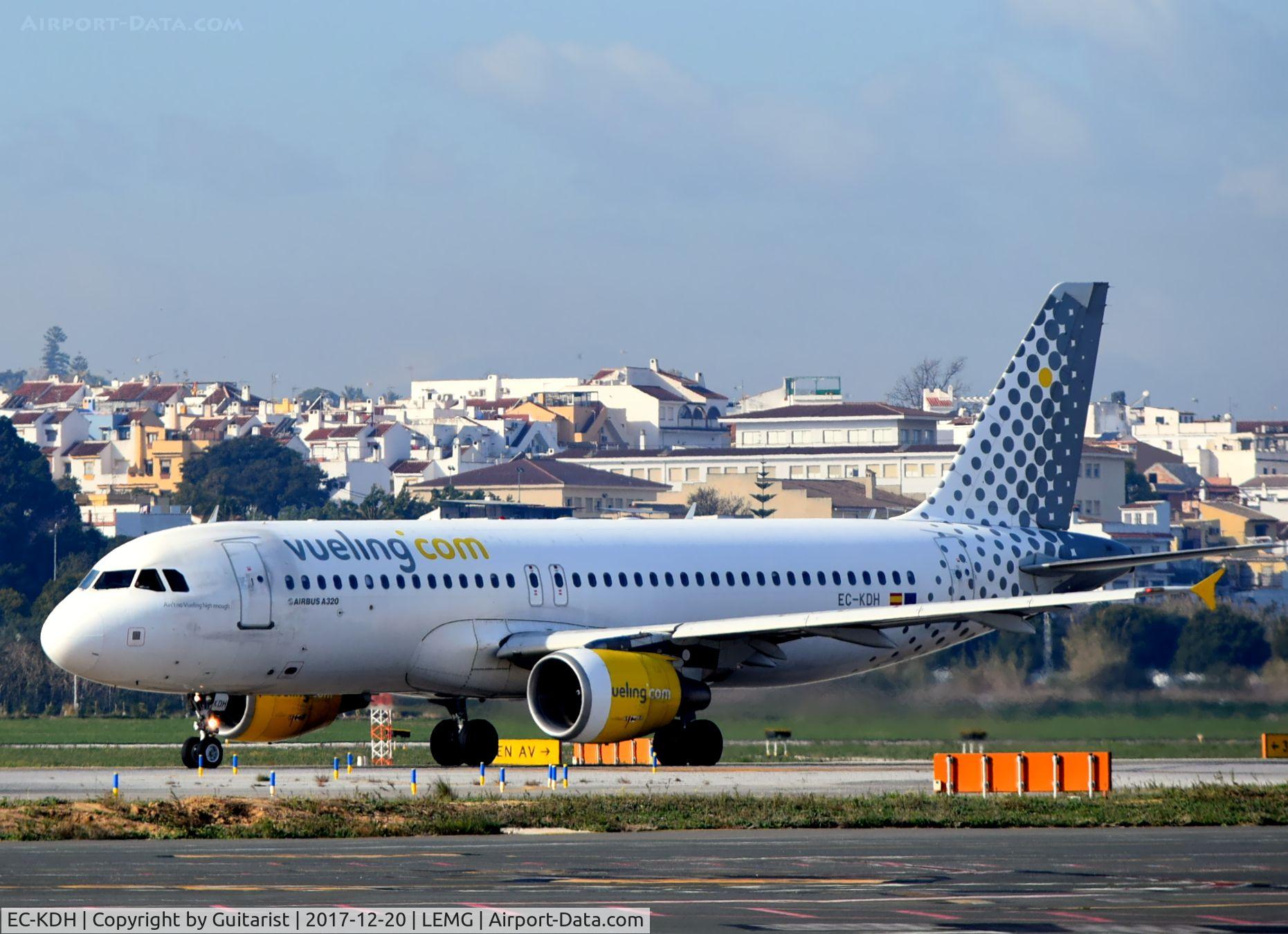 EC-KDH, 2007 Airbus A320-214 C/N 3083, At Malaga