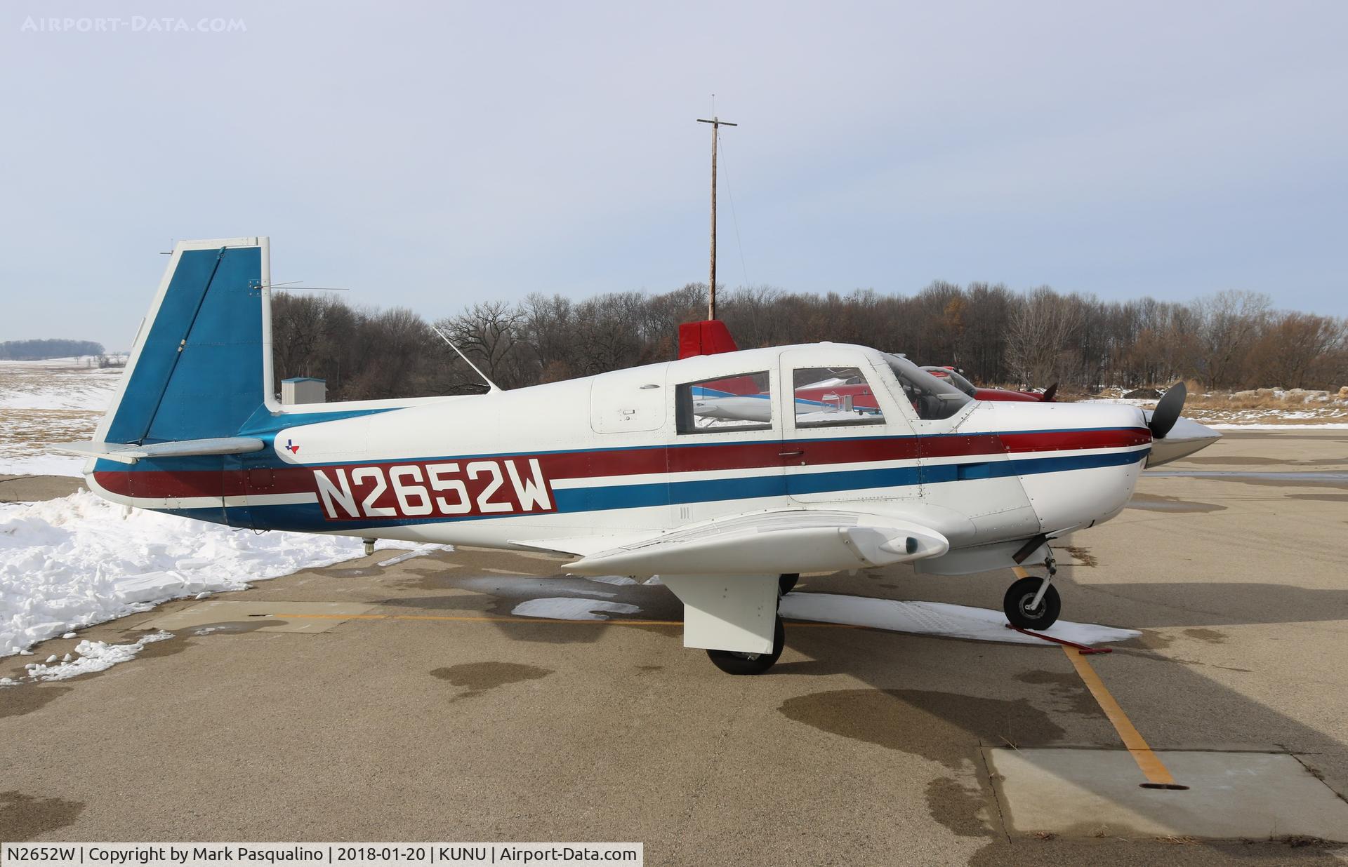 N2652W, 1966 Mooney M20C Ranger C/N 3308, Mooney M20C