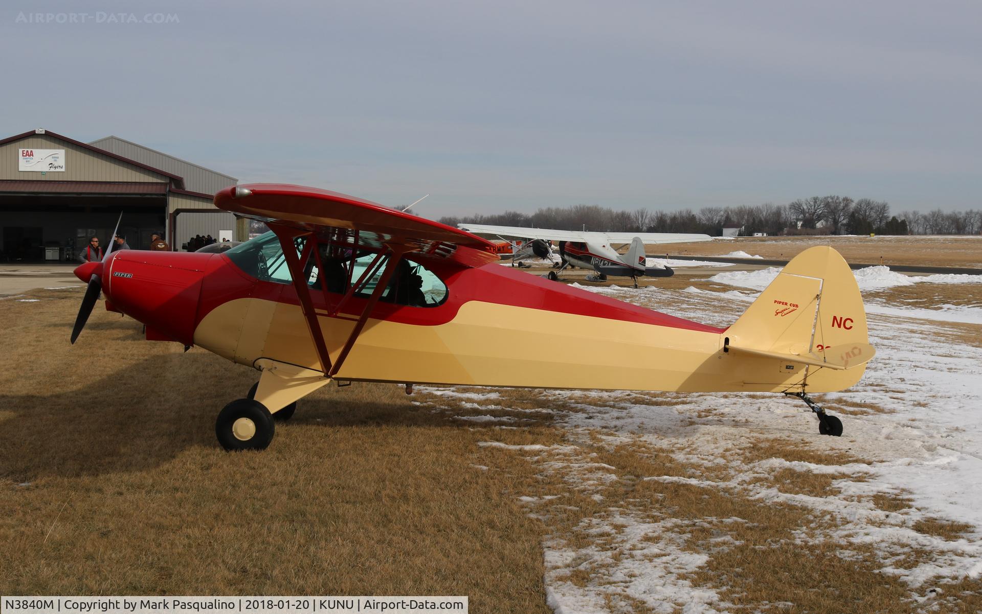 N3840M, 1947 Piper PA-12 Super Cruiser C/N 12-2761, Piper PA-12