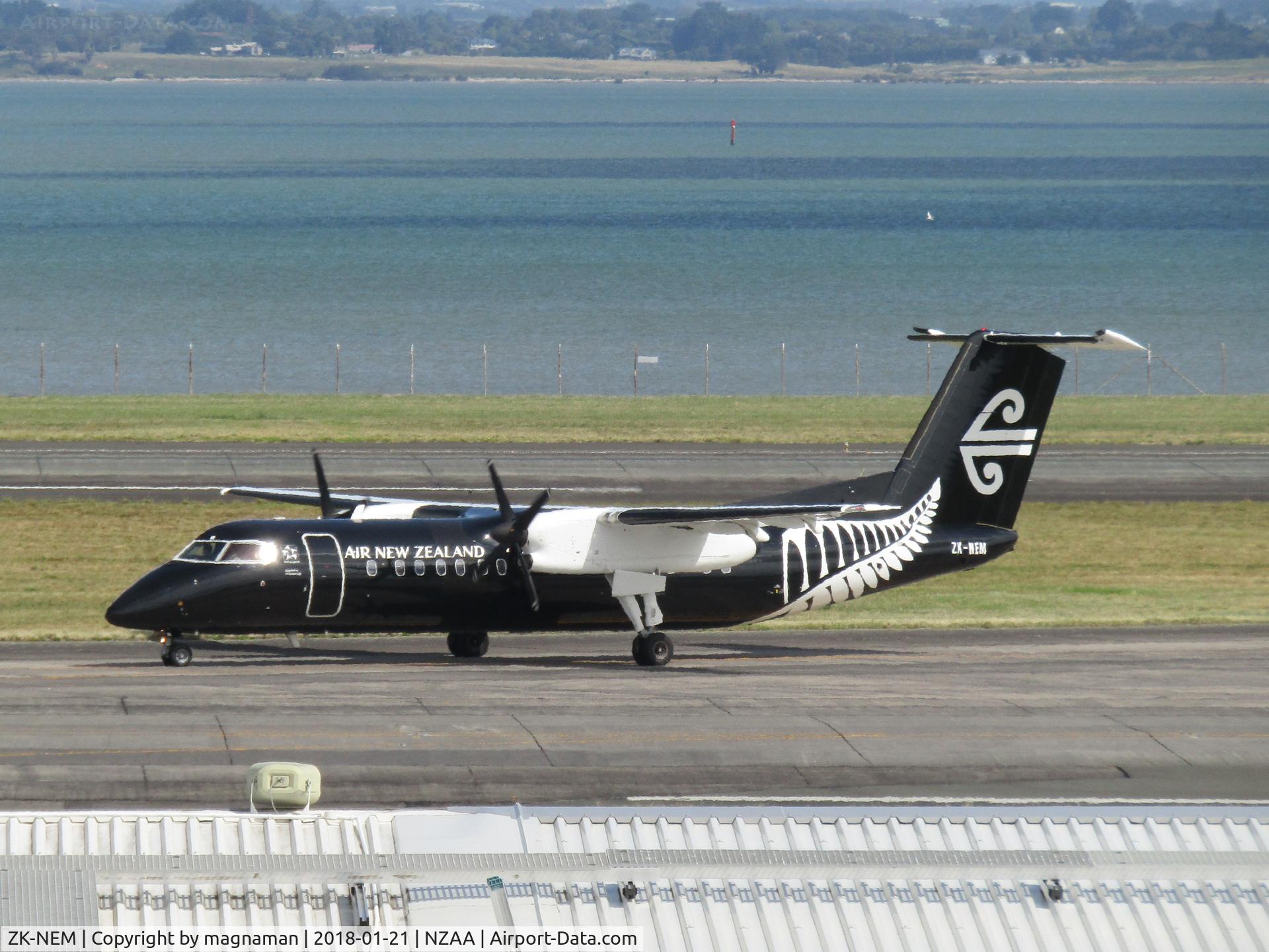 ZK-NEM, 2006 De Havilland Canada DHC-8-311 Dash 8 C/N 630, just landed