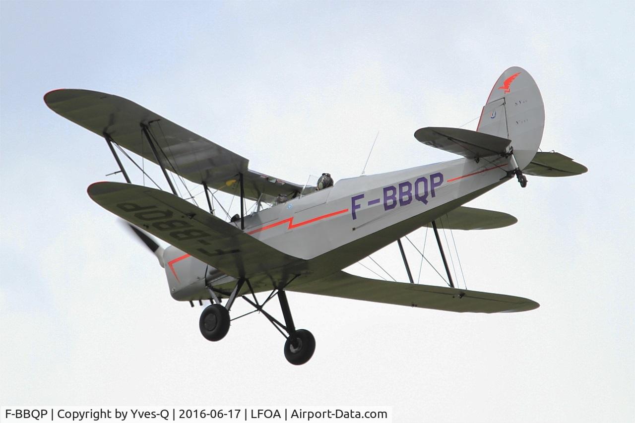 F-BBQP, Nord Stampe SV-4C C/N 191, Ste Nle Constr Aer Nord STAMPE SV 4C, On final rwy 24, Avord Air Base 702 (LFOA) Open day 2016