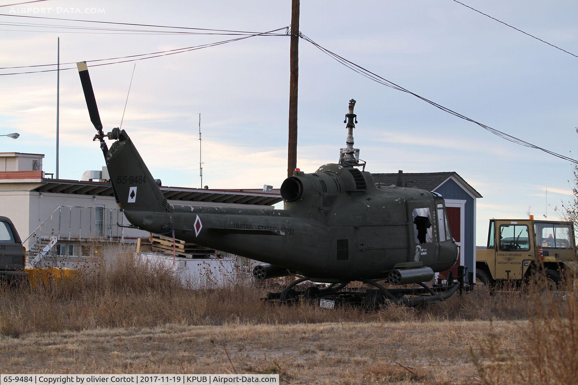 65-9484, 1965 Bell UH-1M Iroquois C/N 1384, not on display any more
