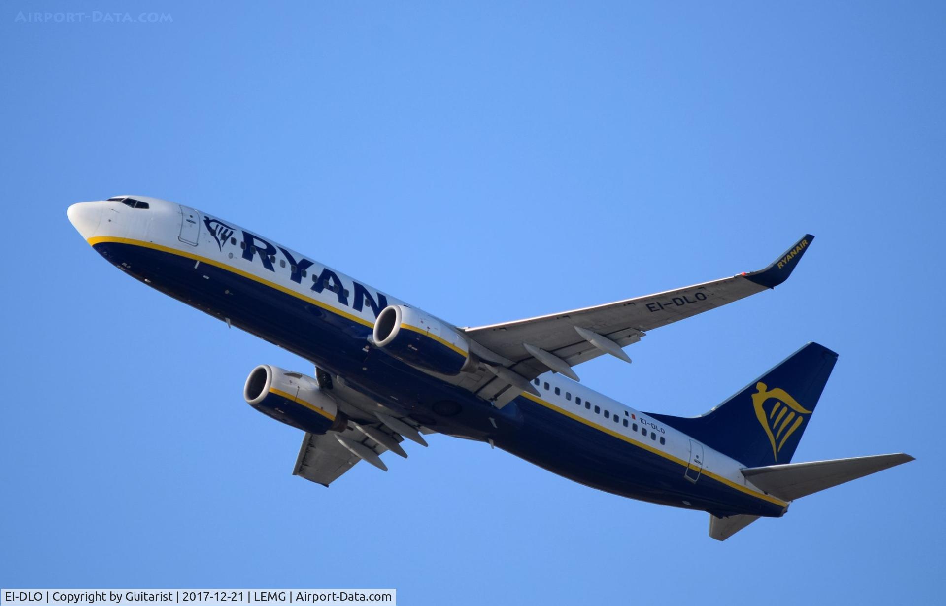 EI-DLO, 2006 Boeing 737-8AS C/N 34178, At Malaga