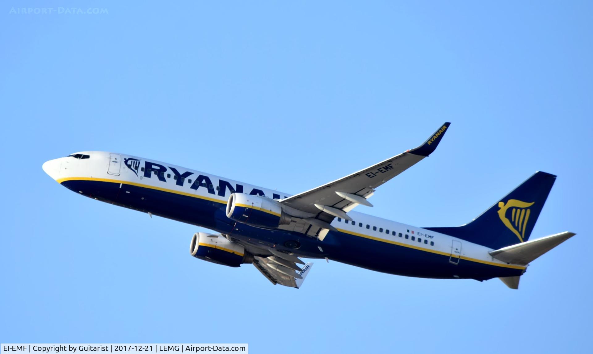 EI-EMF, 2010 Boeing 737-8AS C/N 34978, At Malaga