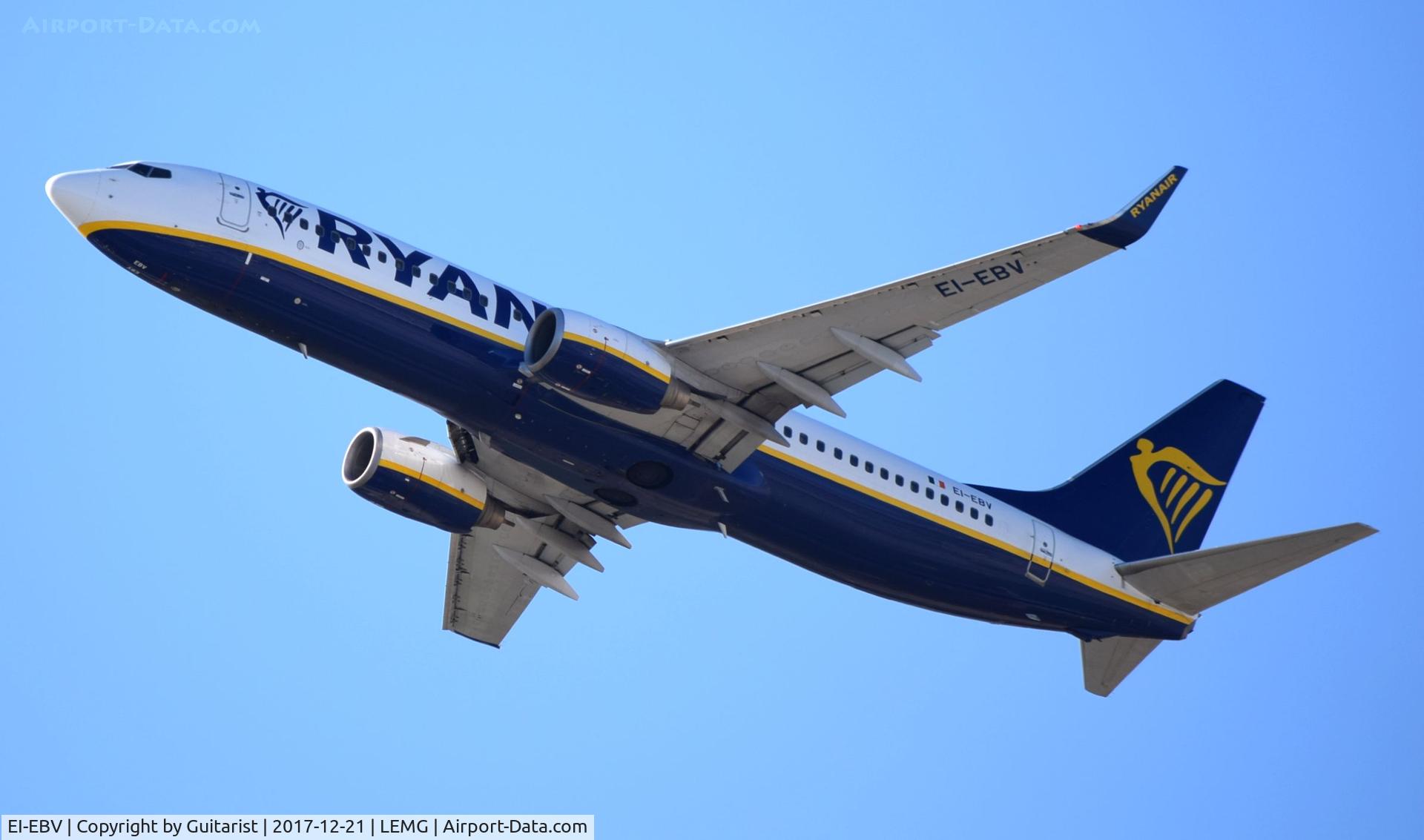 EI-EBV, 2009 Boeing 737-8AS C/N 35009, At Malaga