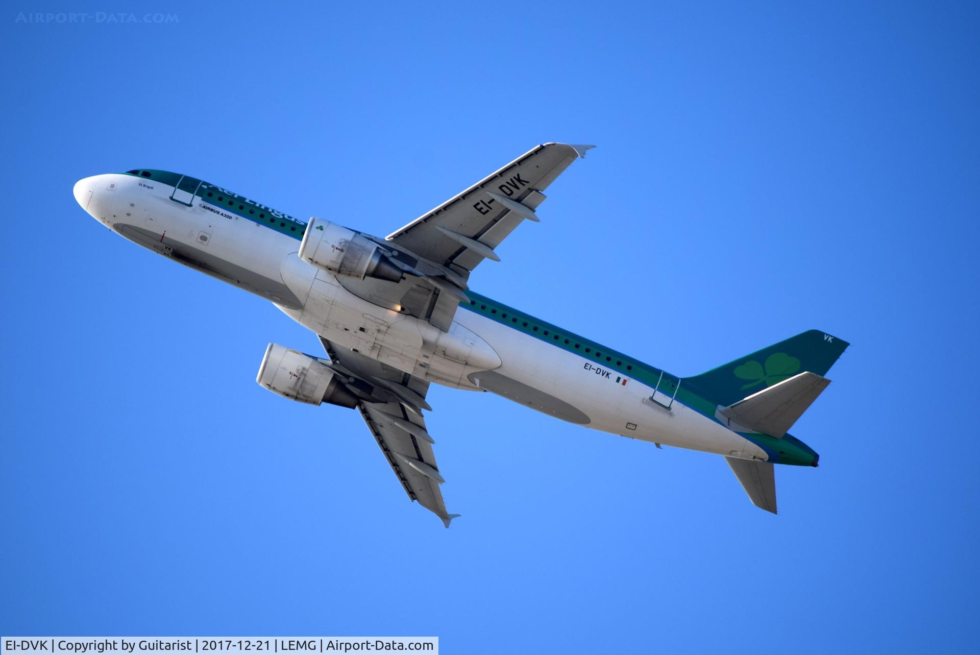 EI-DVK, 2011 Airbus A320-214 C/N 4572, At Malaga