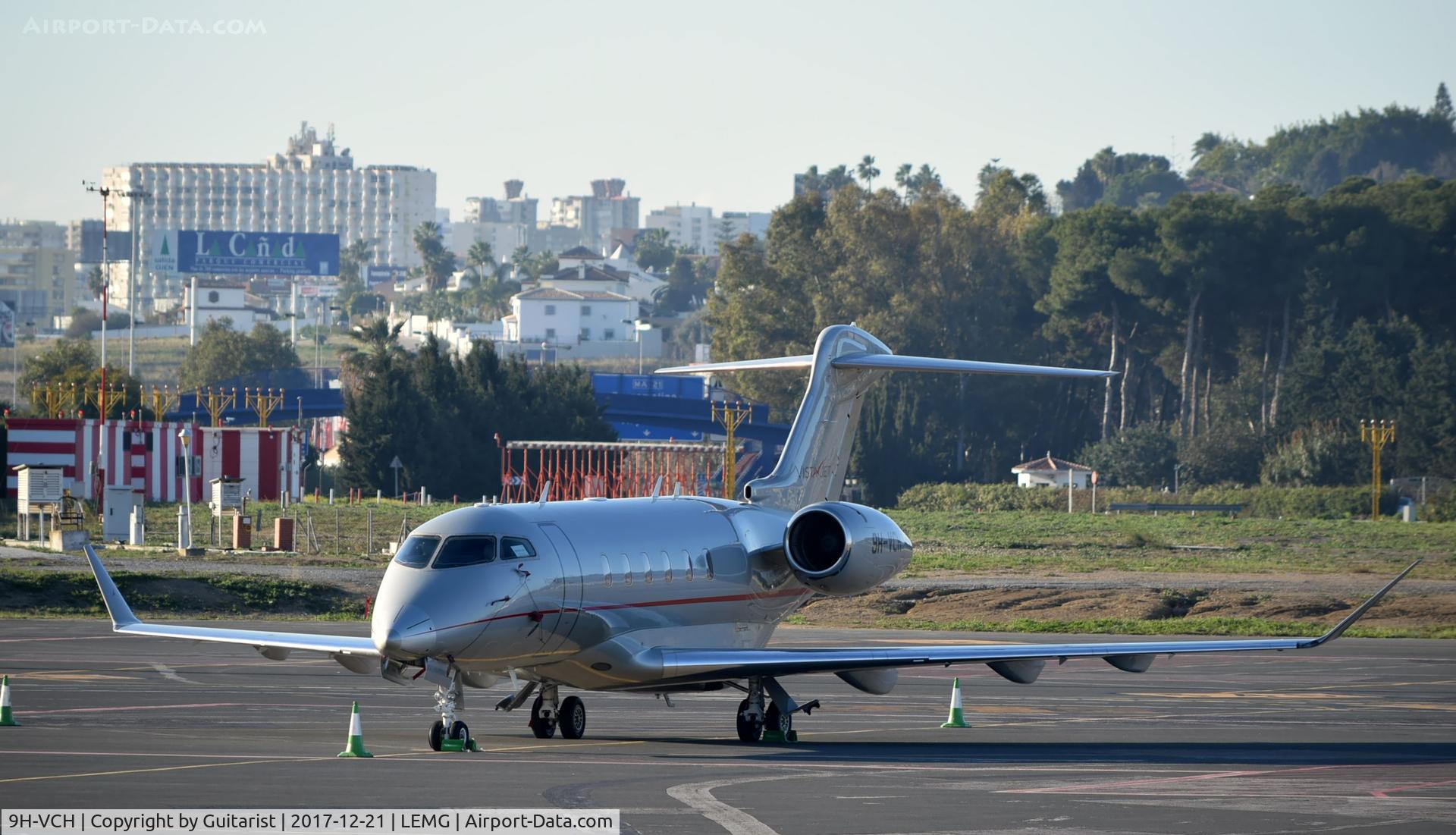 9H-VCH, 2014 Bombardier Challenger 350 (BD-100-1A10) C/N 20546, At Malaga