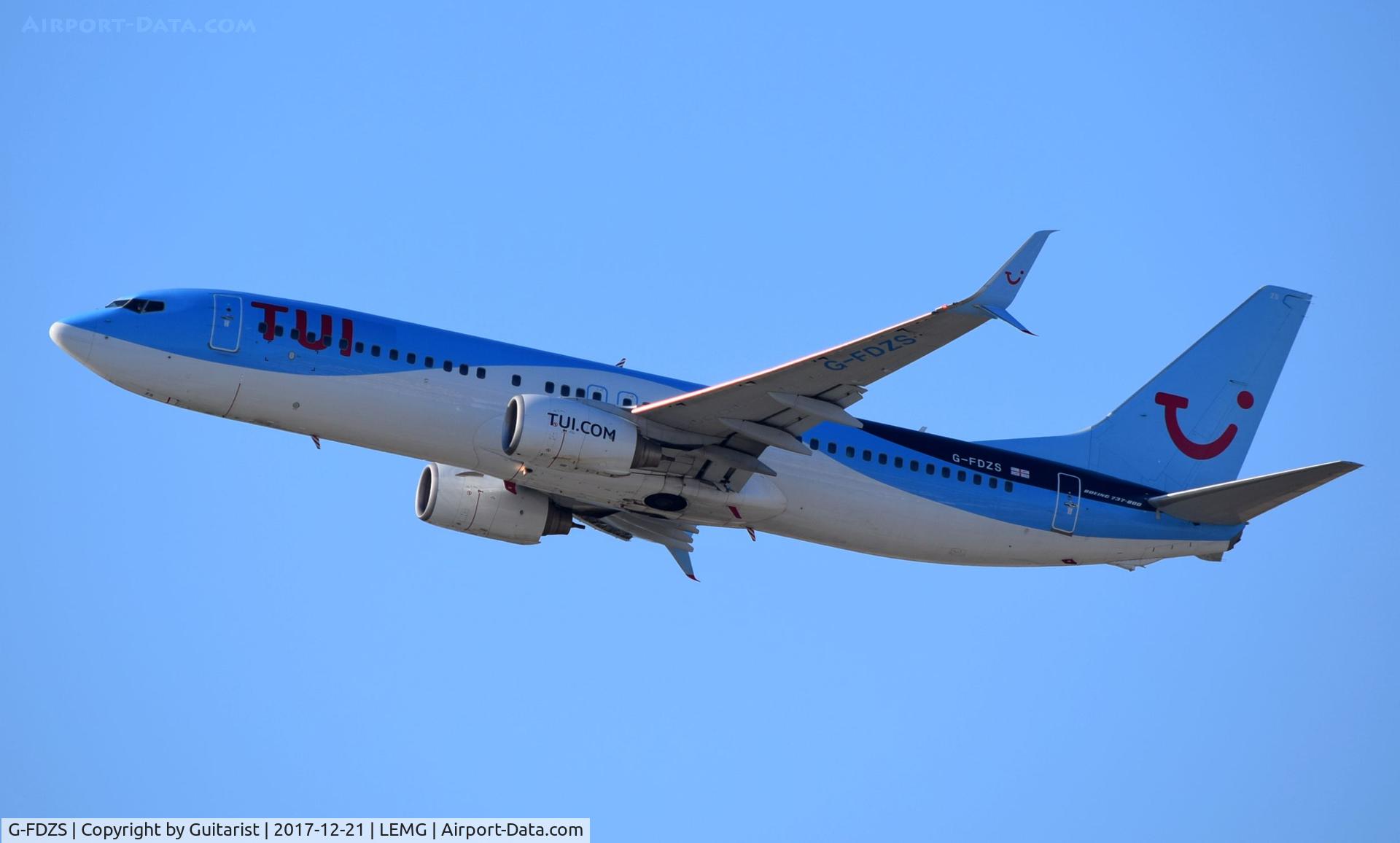G-FDZS, 2009 Boeing 737-8K5 C/N 35147, At Malaga