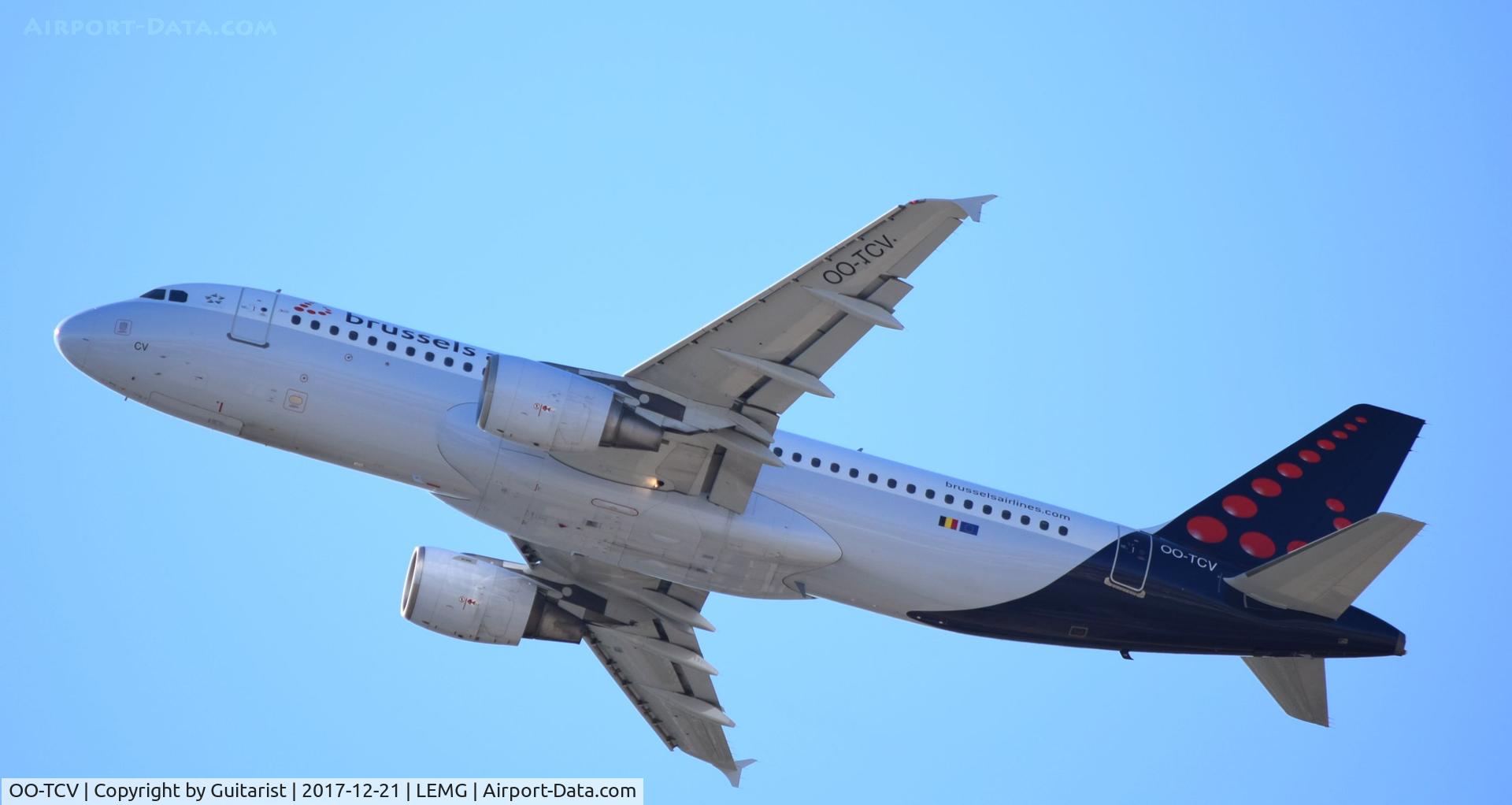 OO-TCV, 2003 Airbus A320-214 C/N 1968, At Malaga