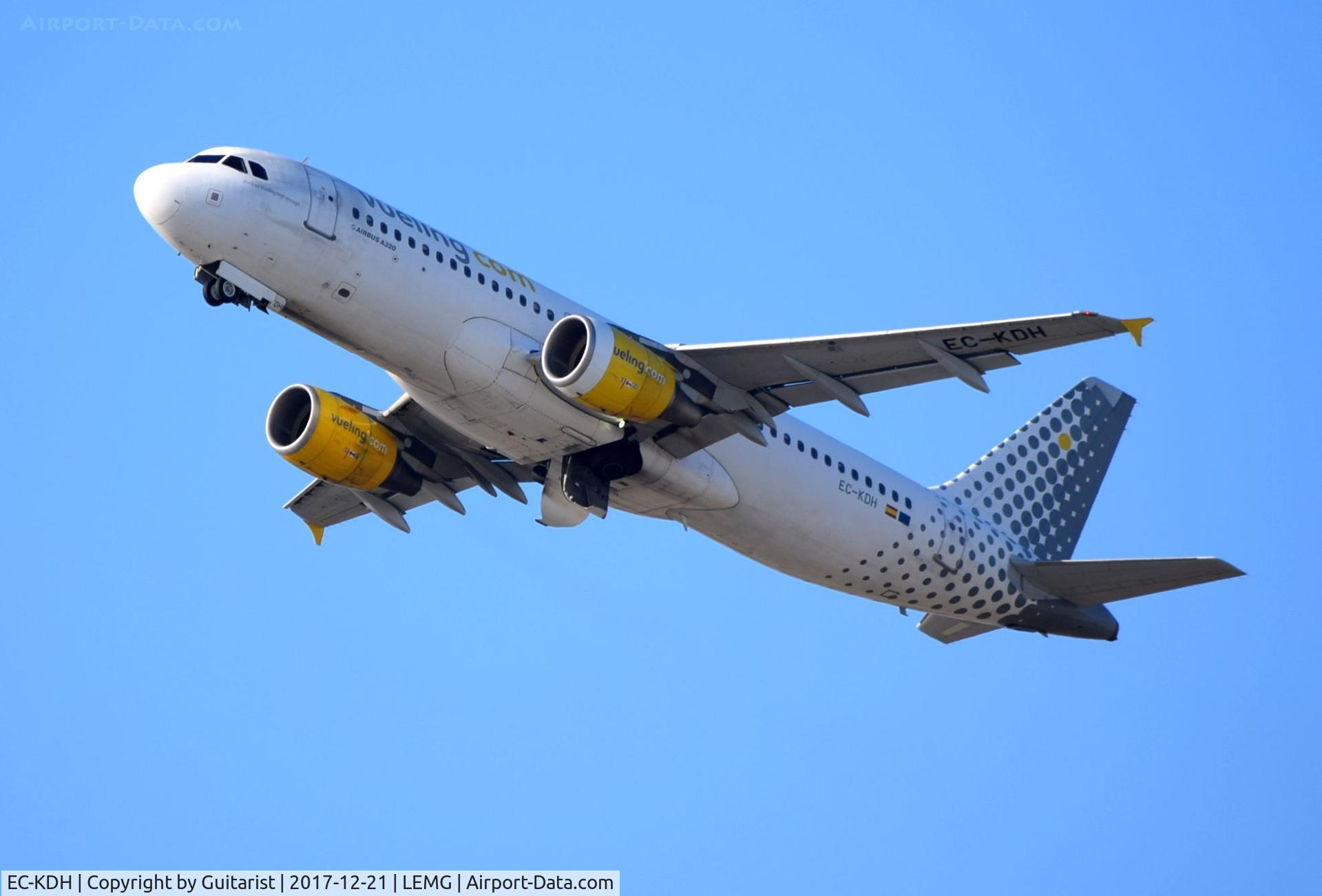 EC-KDH, 2007 Airbus A320-214 C/N 3083, At Malaga