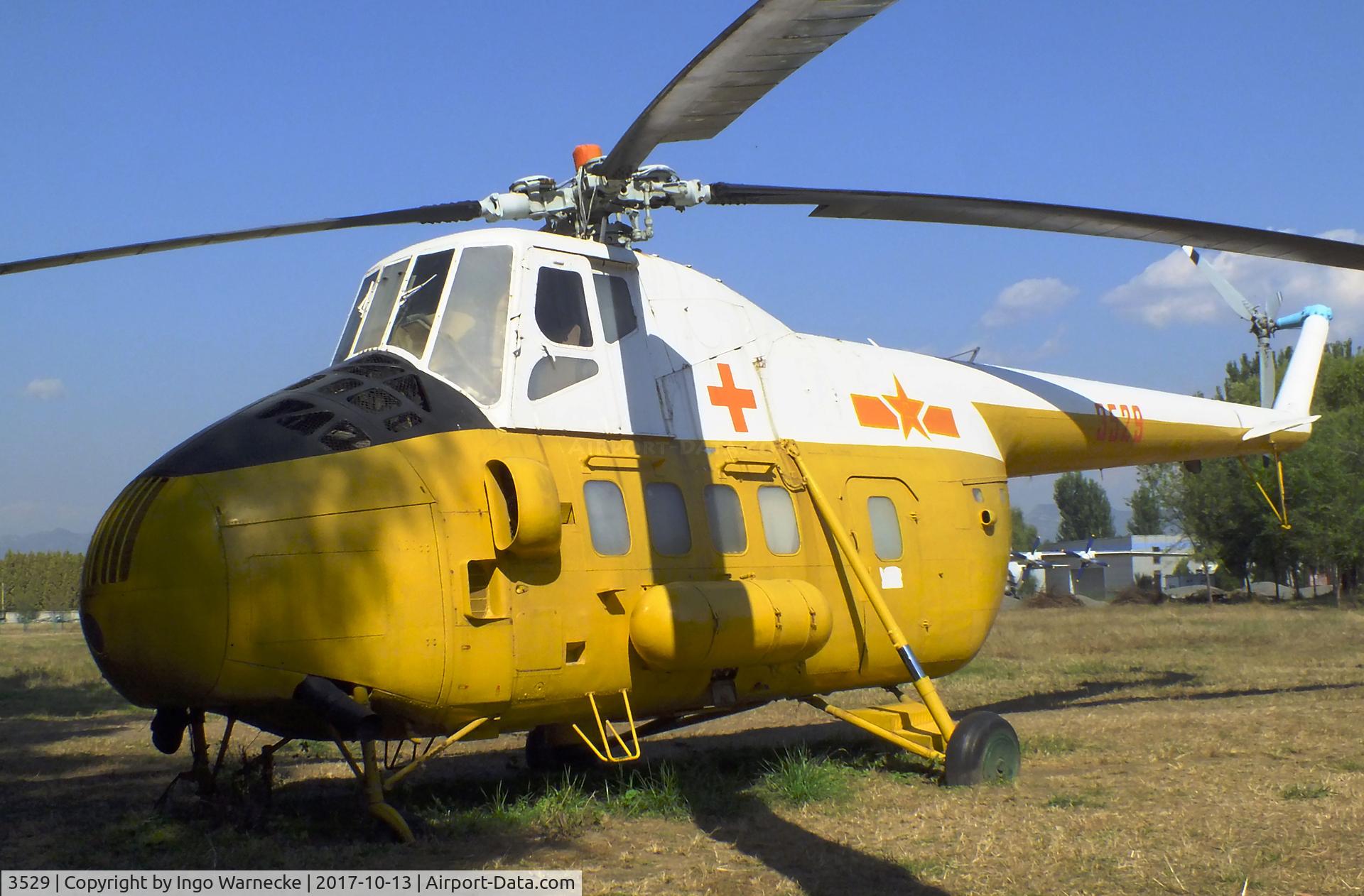3529, Harbin Z-5 C/N Not found, Harbin Z-5 ambulance helicopter (chinese version of Mi-4 HOUND) at the China Aviation Museum Datangshan