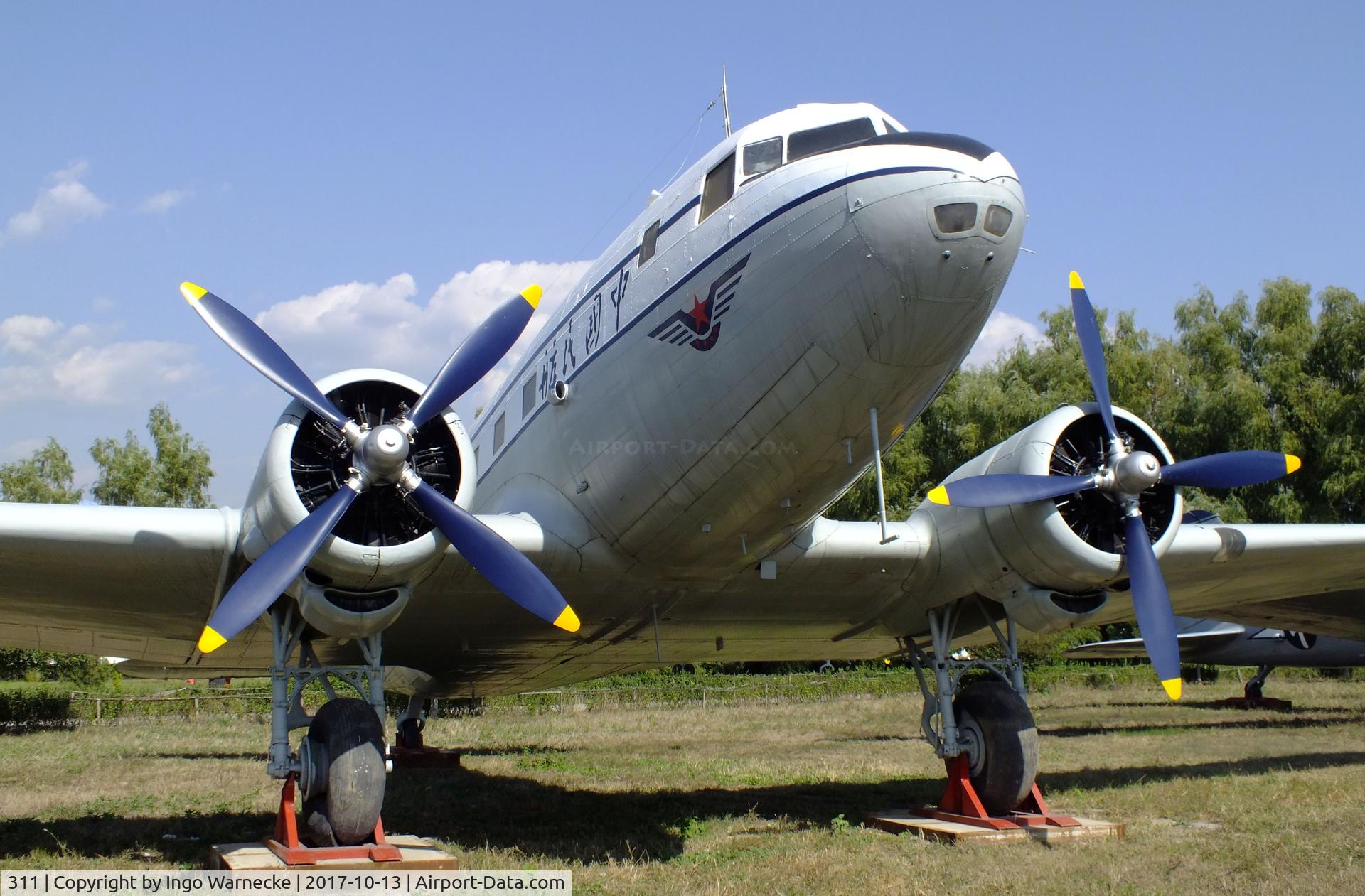 311, Lisunov Li-2 C/N 18439703, Lisunov Li-2 CAB at the China Aviation Museum Datangshan
