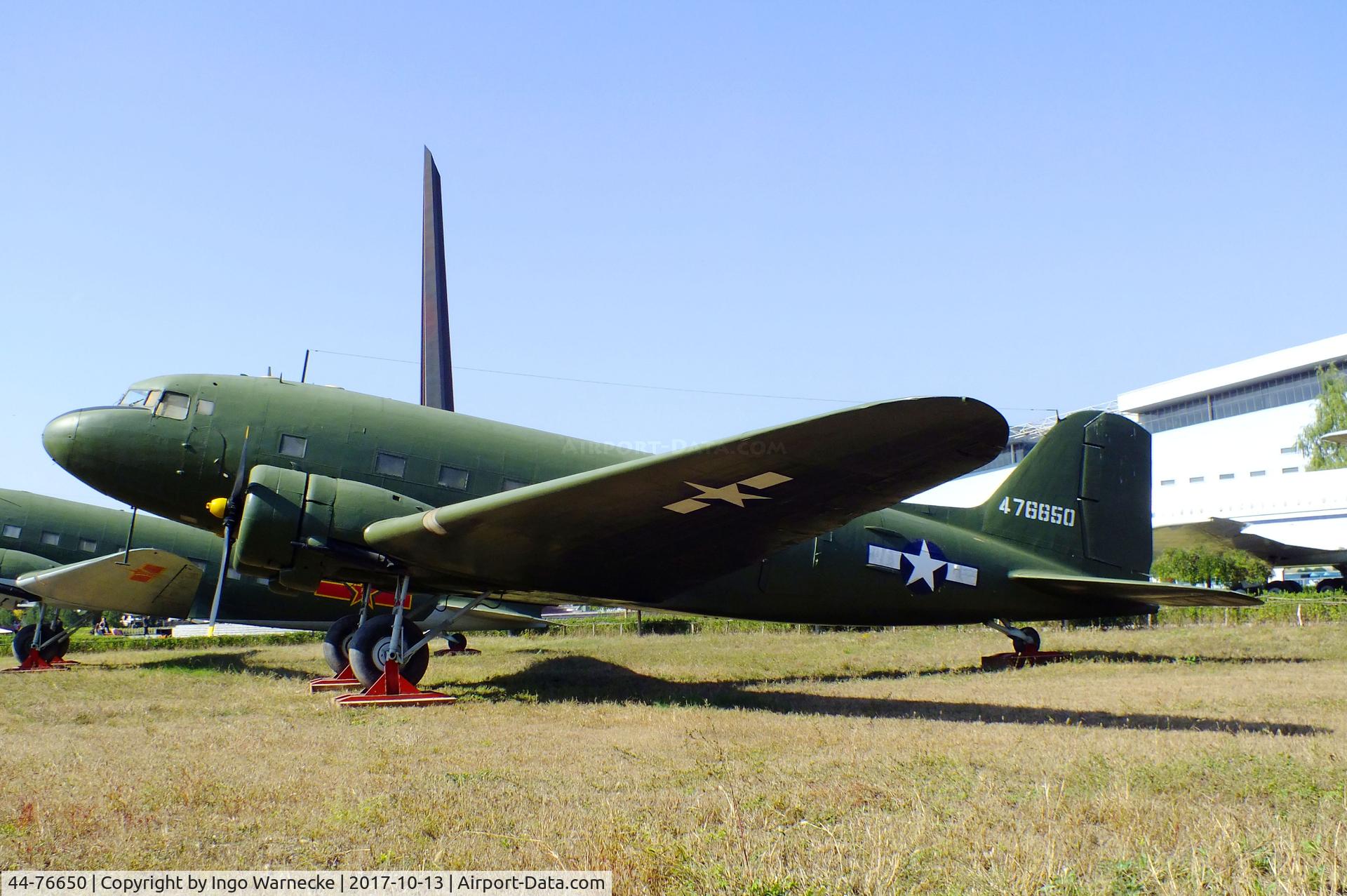 44-76650, 1944 Douglas VC-47D Skytrain C/N 16234/32982, Douglas TS-62 (C-47 with russian engines) at the China Aviation Museum Datangshan