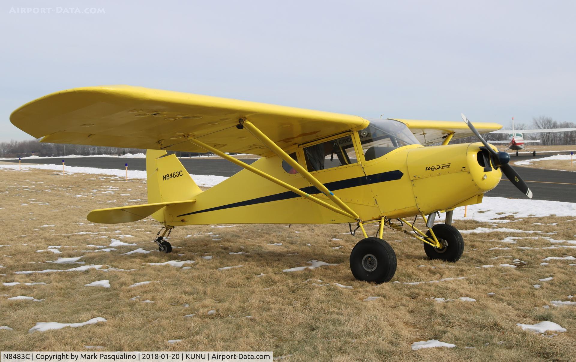 N8483C, 1981 Wag-Aero Wag-a-Bond Traveler C/N 27, Wag-Aero Wag-a-Bond Traveler