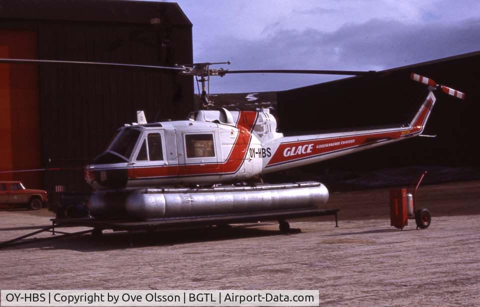 OY-HBS, 1968 Bell 204B C/N 2028, Photo from facebook side, Thule Air Base - past and present