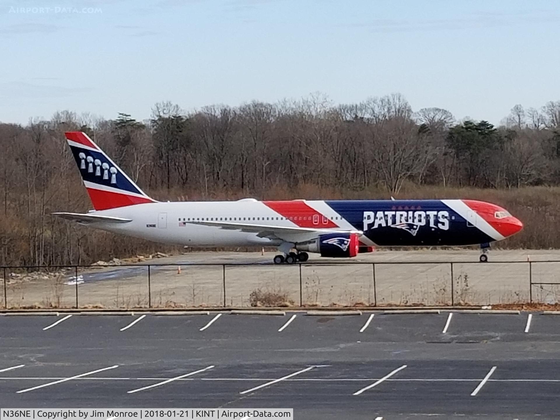 N36NE, 1991 Boeing 767-323/ER C/N 25193, This has been in Winston Salem for the past several weeks. They may need it for a trip to Minneapolis in a week.