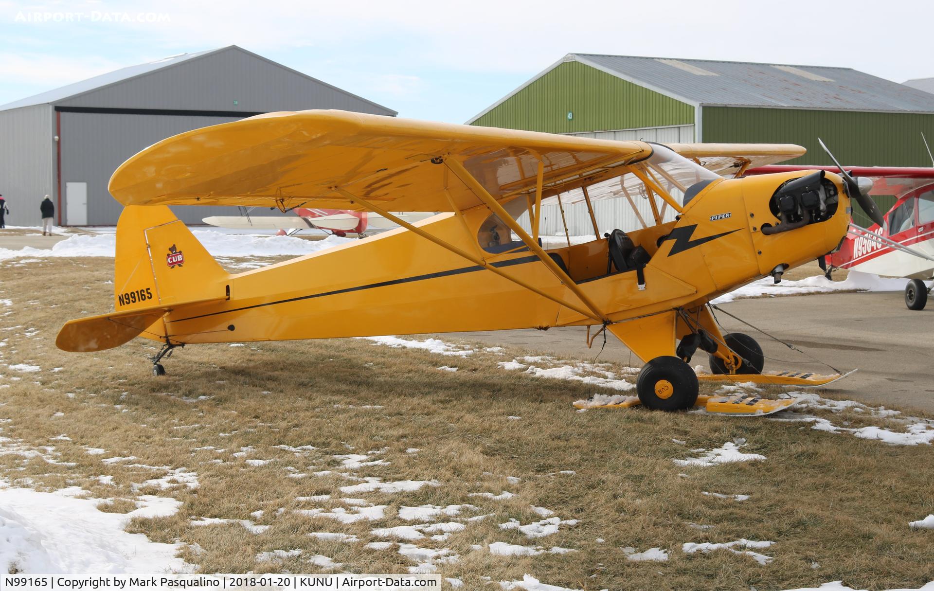 N99165, 1950 Piper J3C-65 Cub Cub C/N 16741, Piper J3C-65