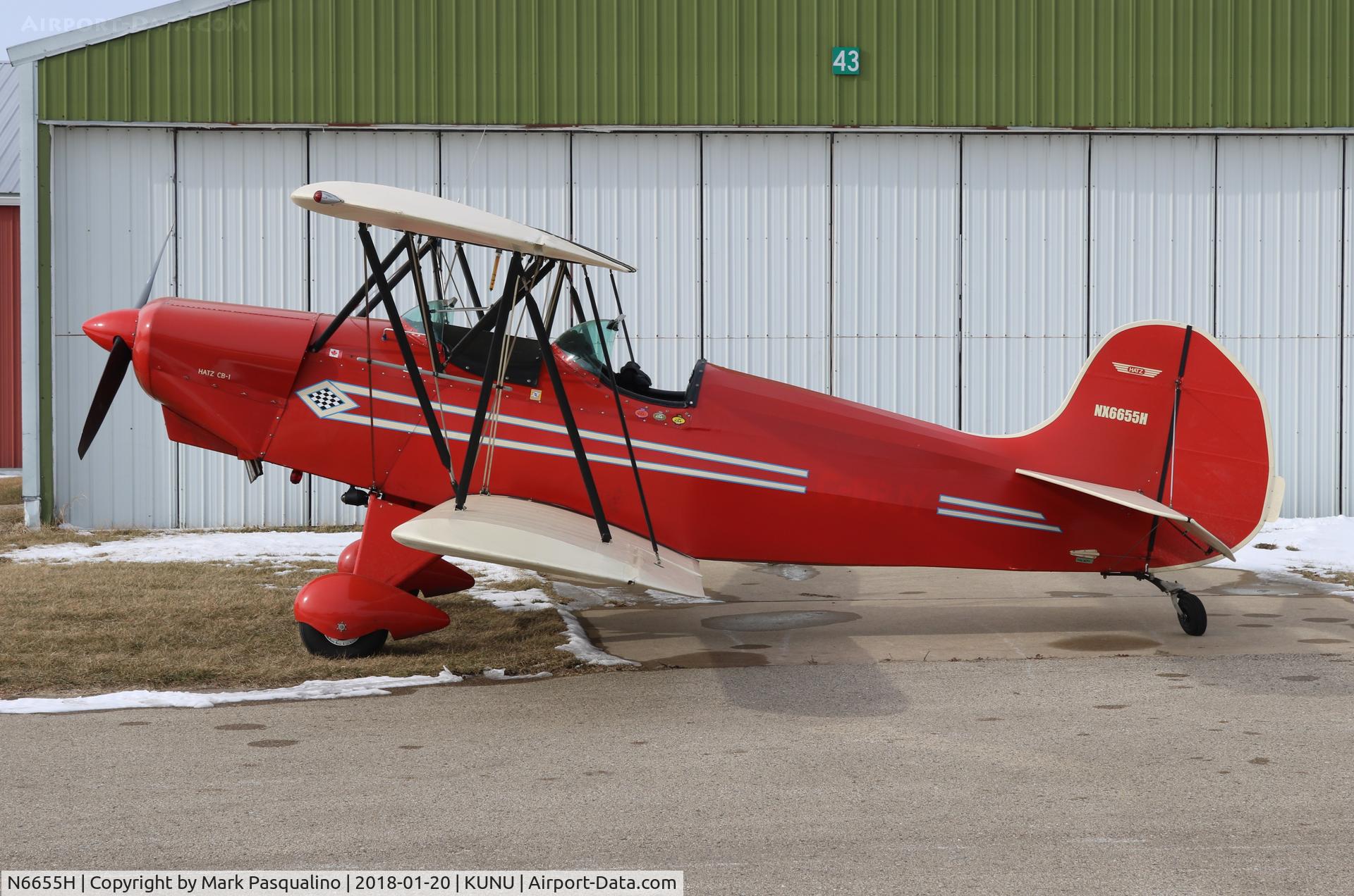 N6655H, 1994 Hatz CB-1 C/N 294, Hatz CB-1