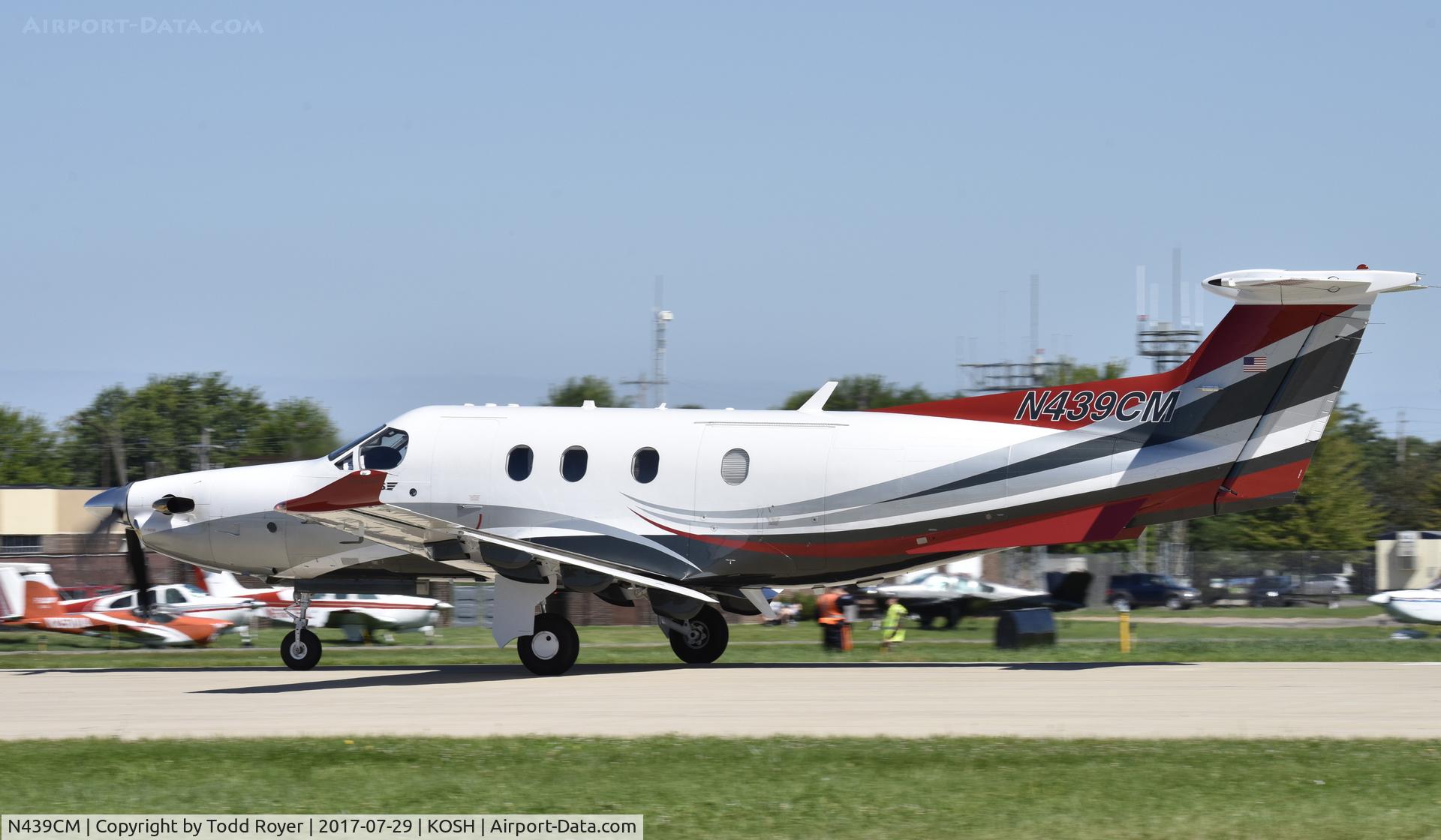 N439CM, 2012 Pilatus PC-12/47E C/N 1377, Airventure 2017