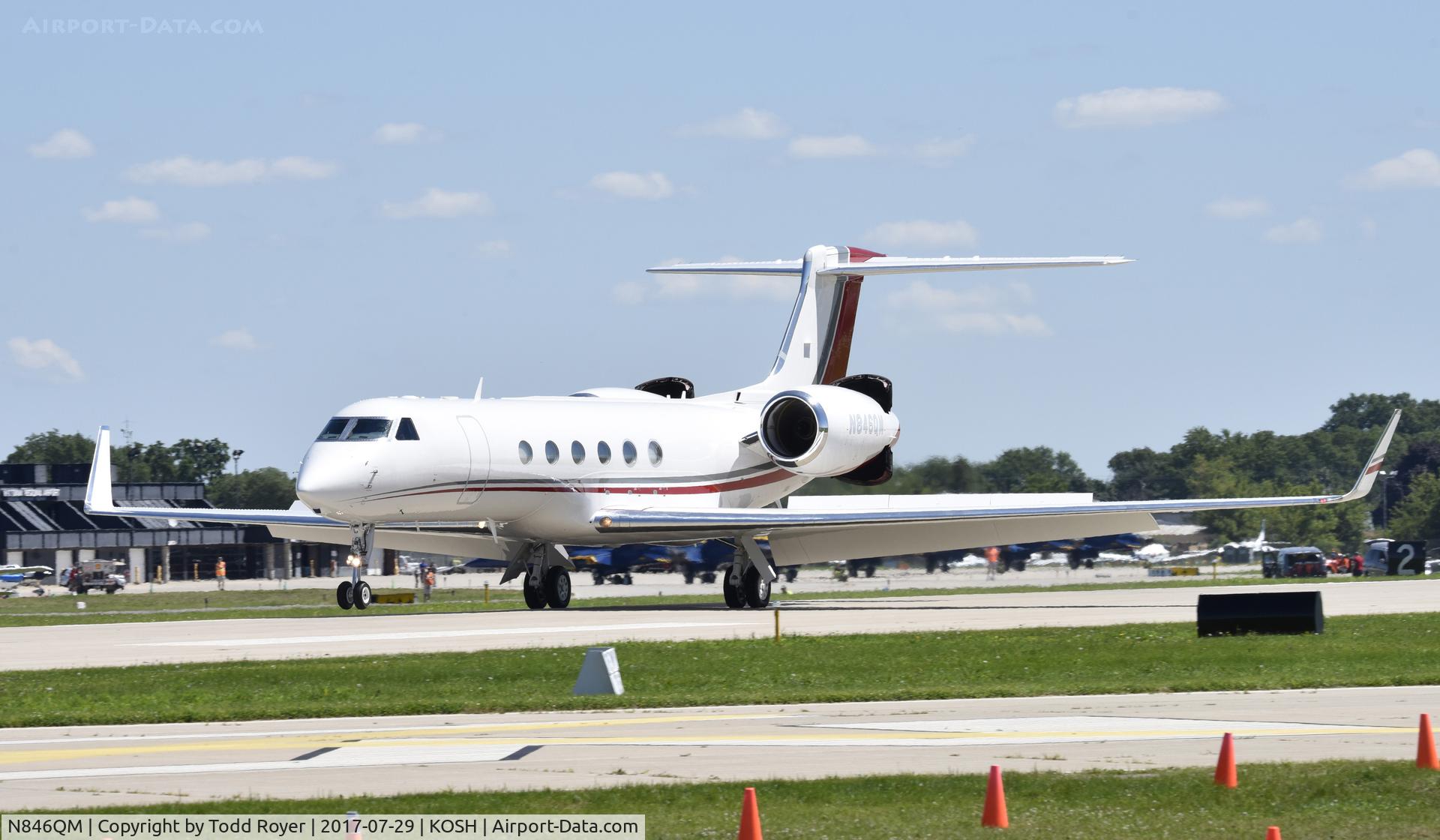 N846QM, 2000 Gulfstream V C/N 626, Airventure 2017