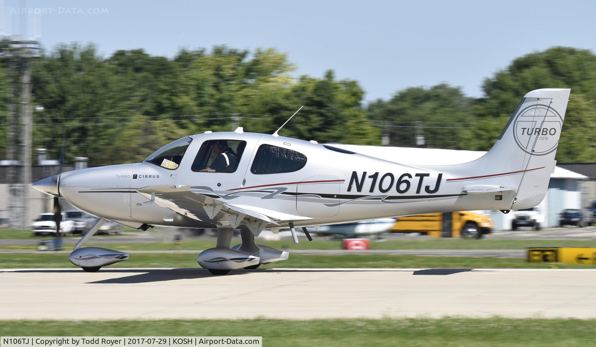 N106TJ, 2007 Cirrus SR22T GTS Turbo C/N 2865, Airventure 2017