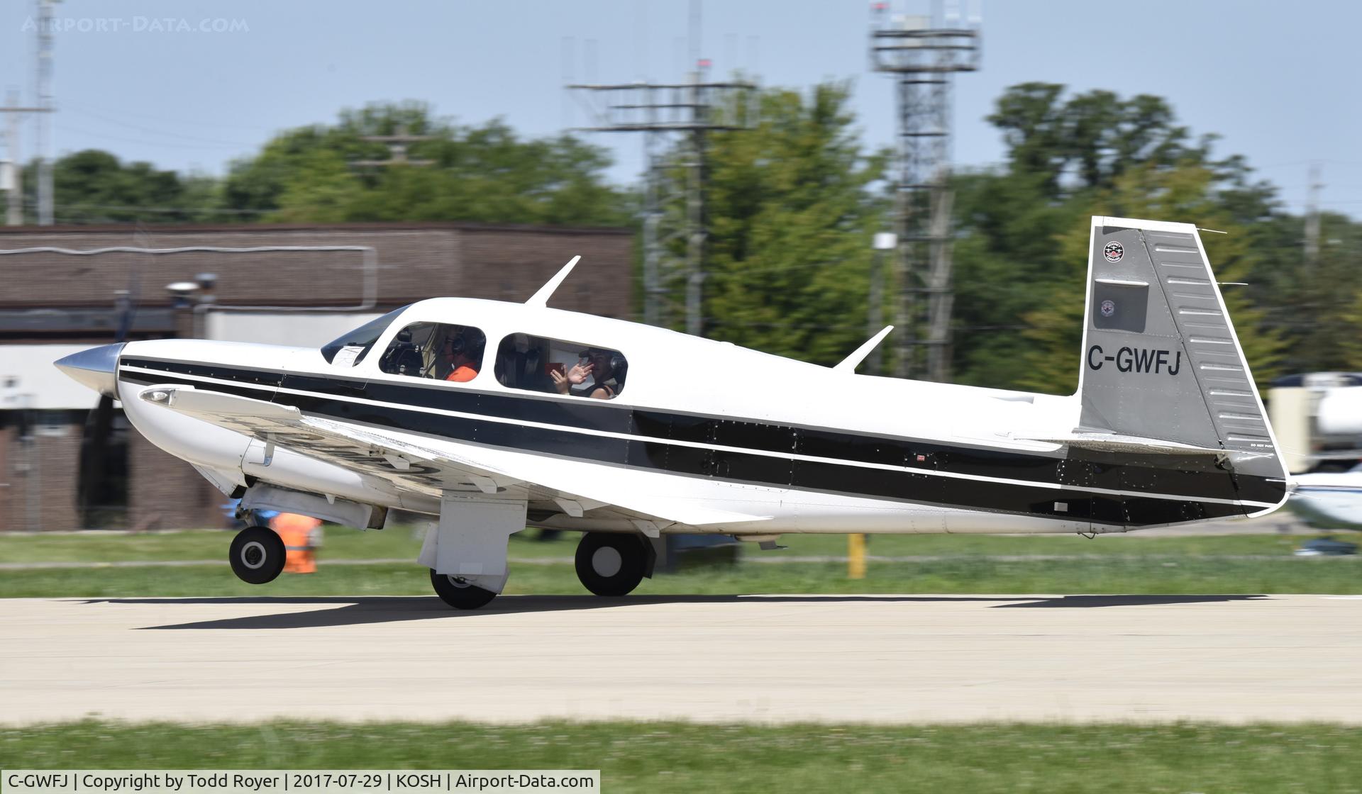 C-GWFJ, 1986 Mooney M20K C/N 25 1073, Airventure 2017