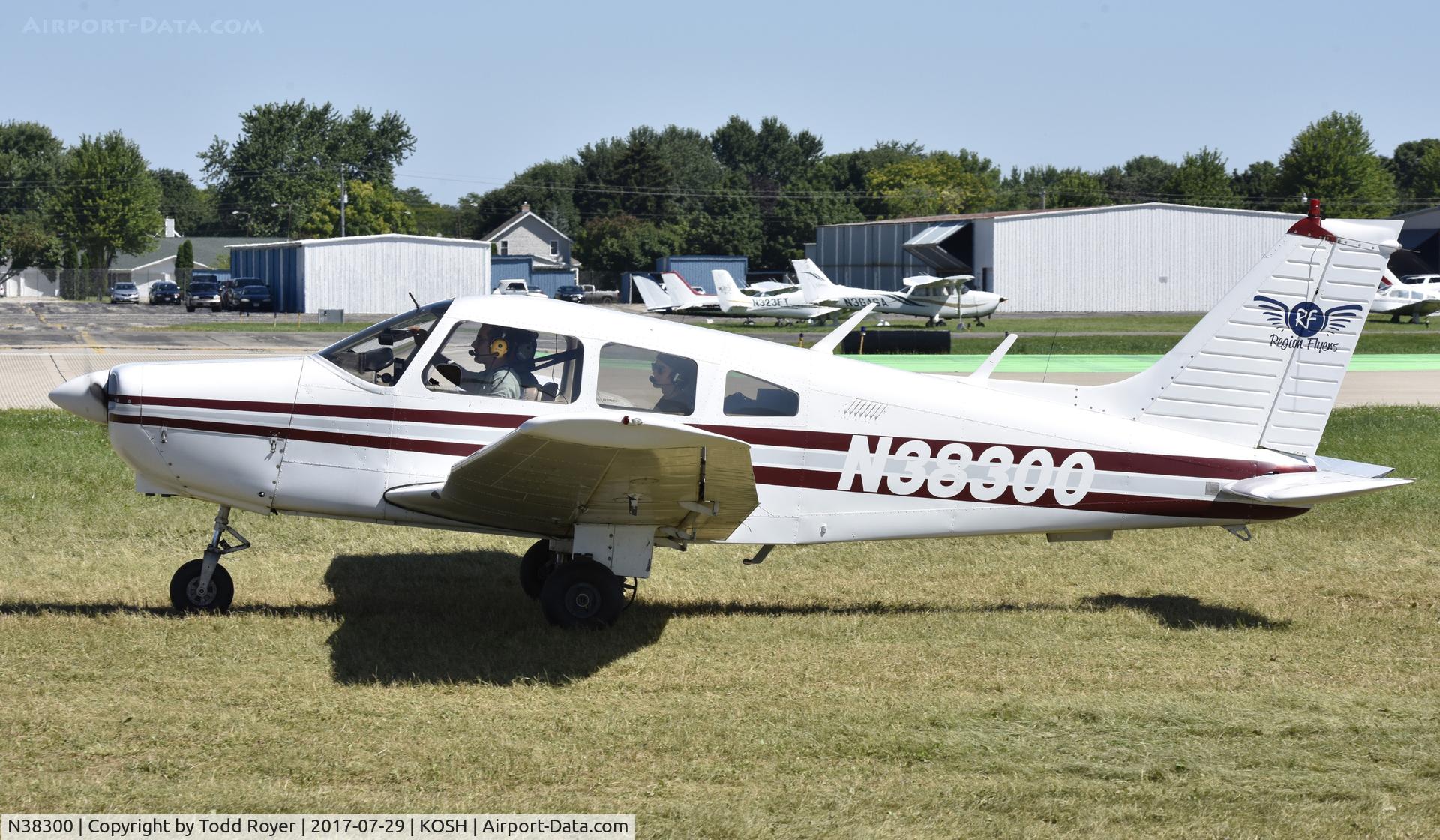 N38300, 1977 Piper PA-28-161 Cherokee Warrior II C/N 28-7816001, Airventure 2017
