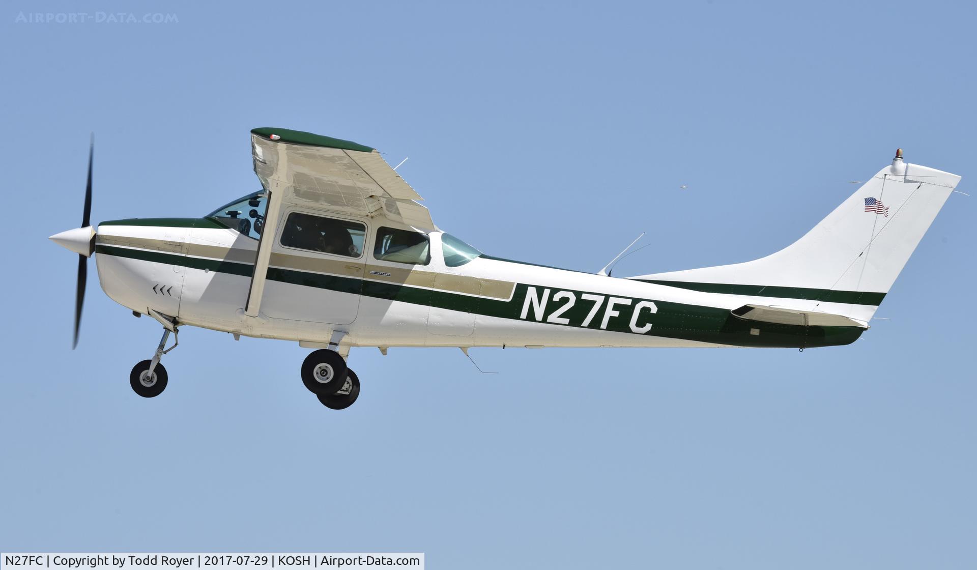 N27FC, 1962 Cessna 182E Skylane C/N 18254410, Airventure 2017