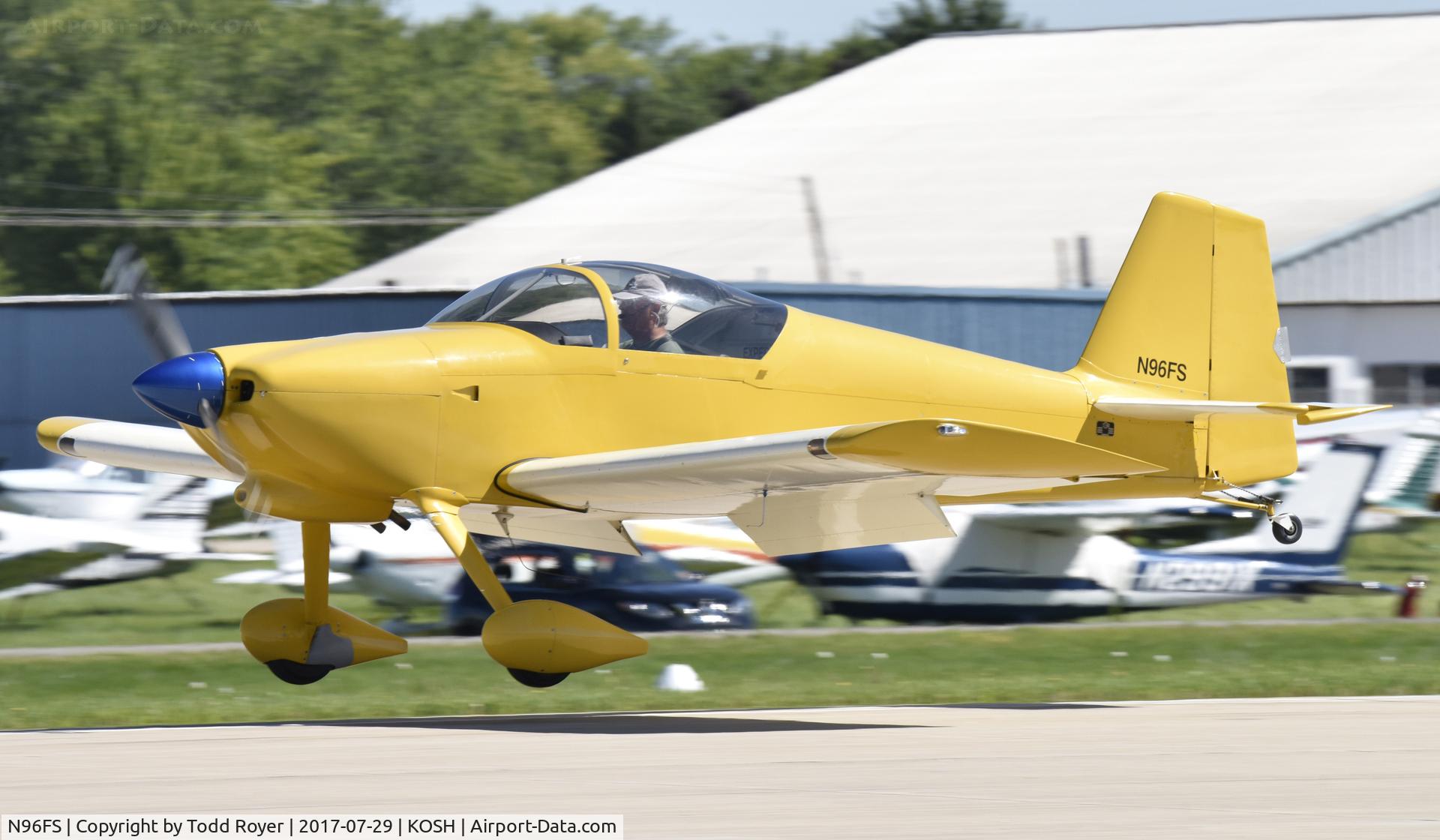 N96FS, 2008 Vans RV-6 C/N 21585, Airventure 2017