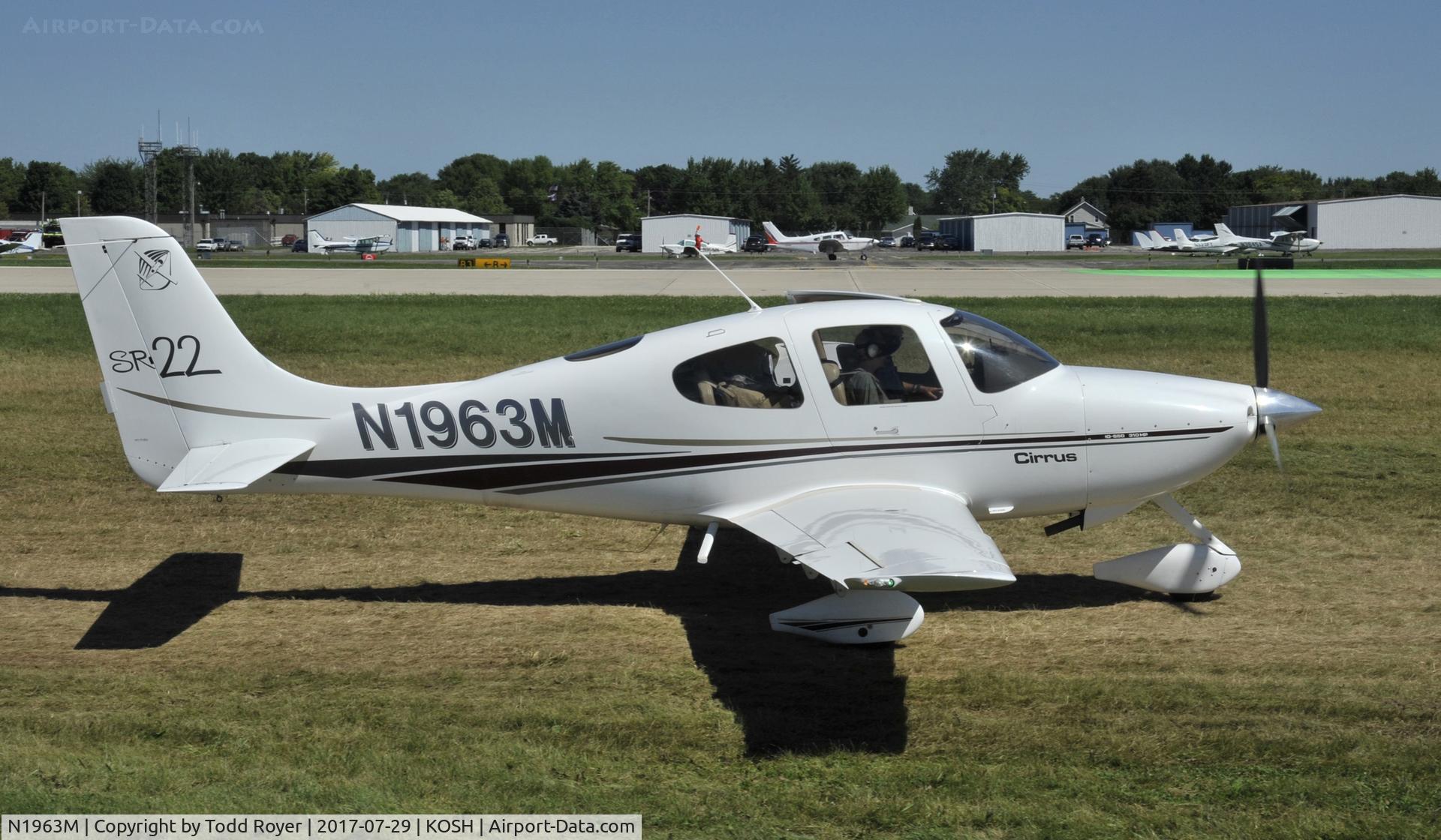 N1963M, 2002 Cirrus SR22 C/N 0355, Airventure 2017
