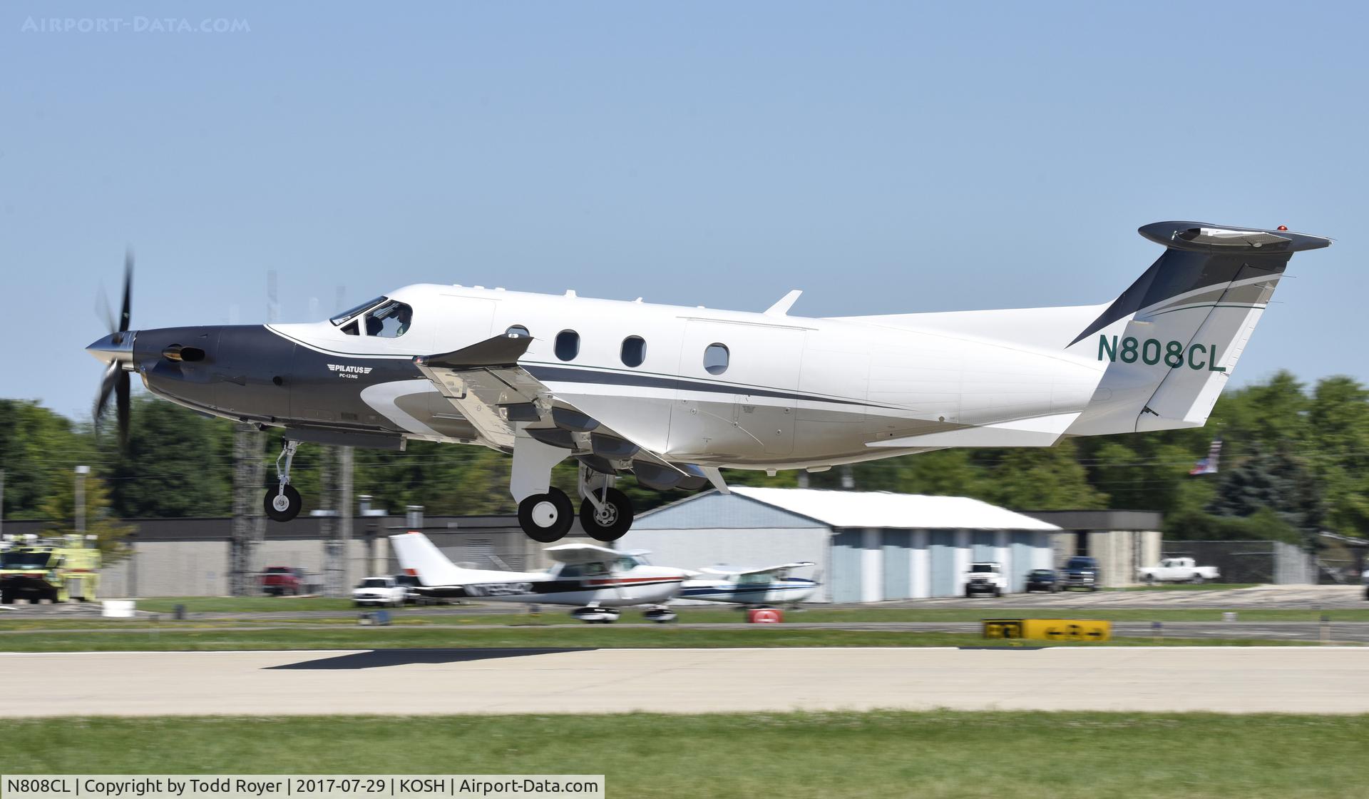 N808CL, 2013 Pilatus PC-12/47E C/N 1434, Airventure 2017