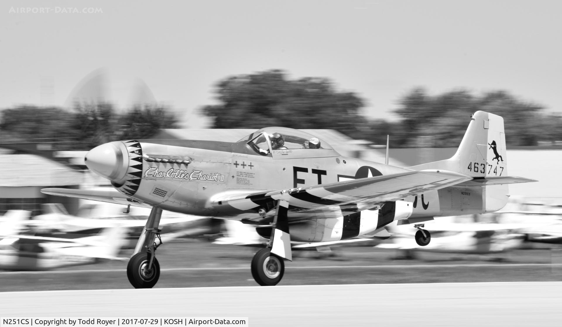 N251CS, North American F-51D Mustang C/N 44-74977N, Airventure 2017
