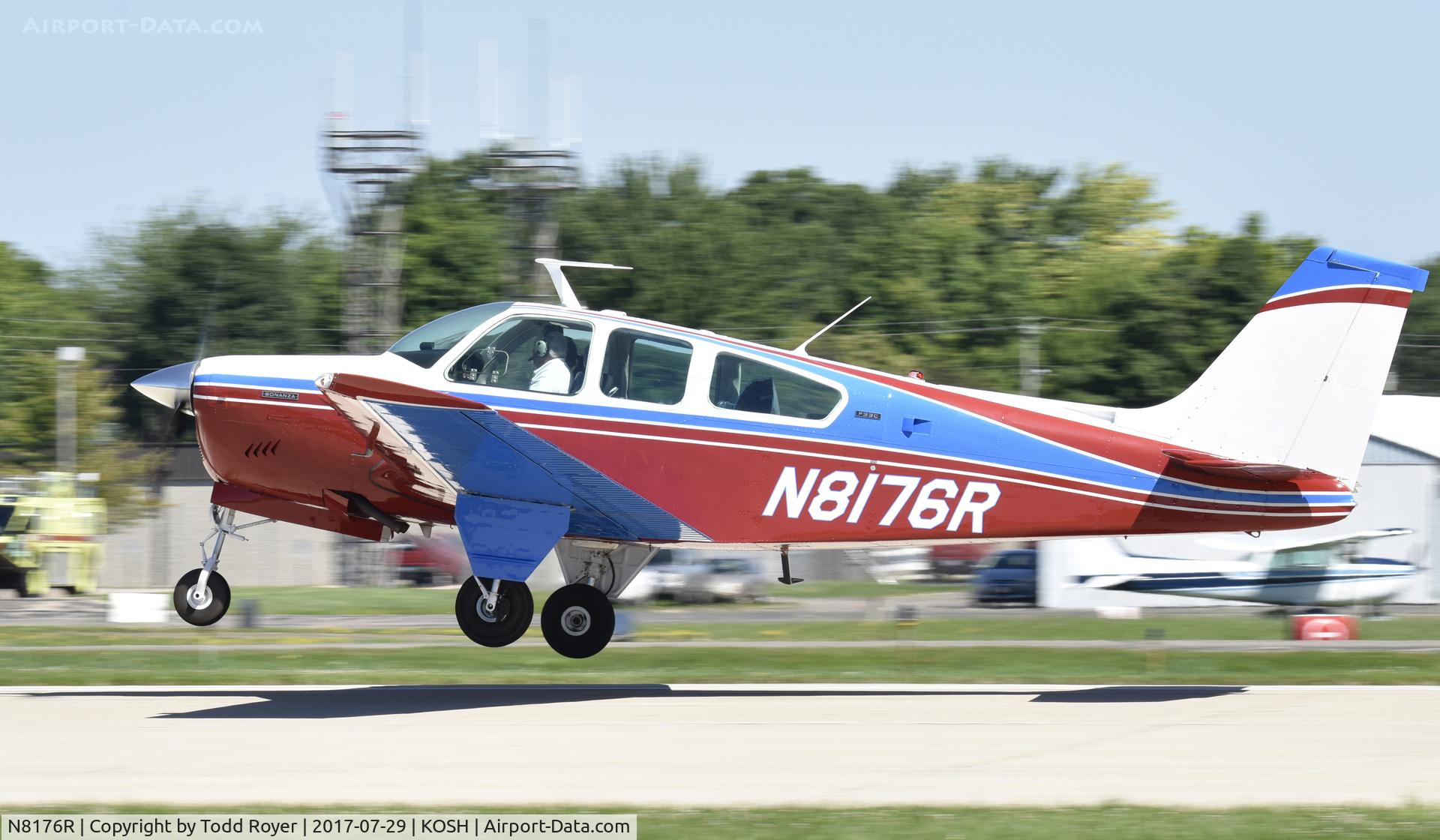N8176R, 1974 Beech F33C Bonanza C/N CJ-53, Airventure 2017
