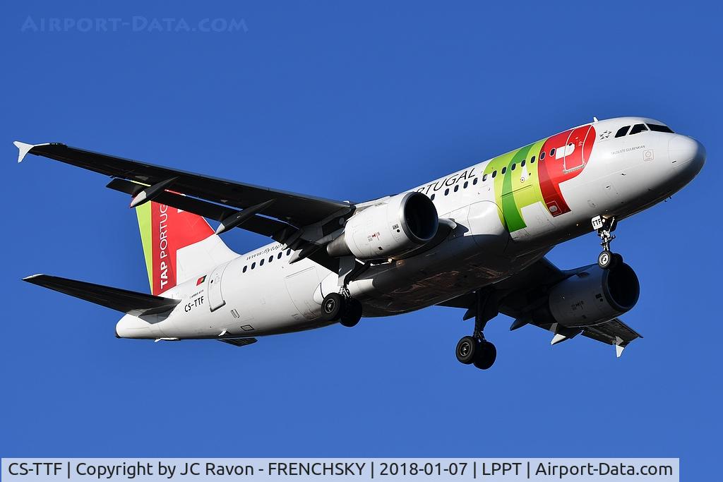 CS-TTF, 1998 Airbus A319-111 C/N 837, 