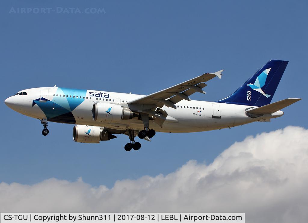 CS-TGU, 1991 Airbus A310-304 C/N 571, Landing rwy 25R