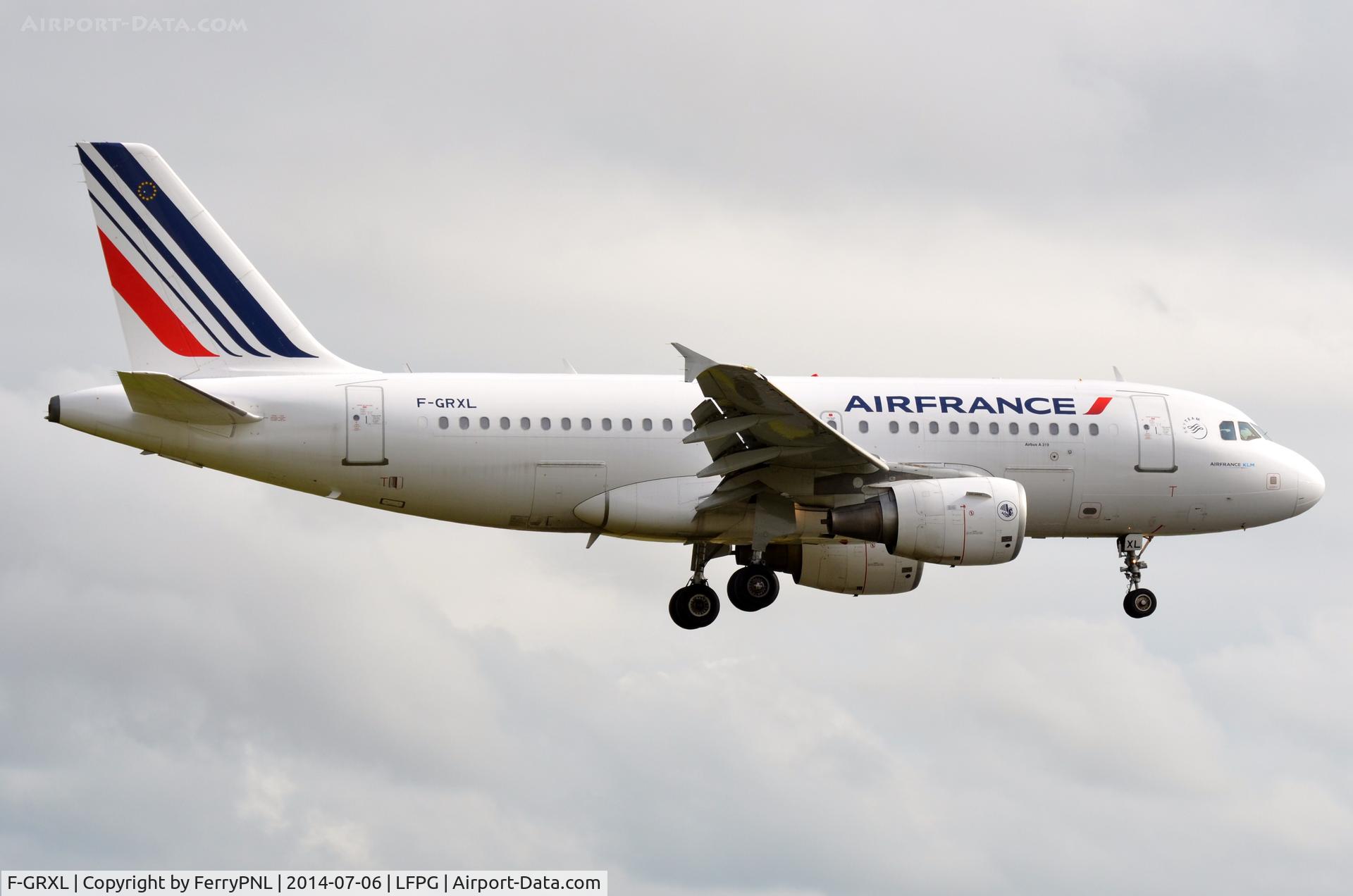 F-GRXL, 2006 Airbus A319-111 C/N 2938, Air France A319